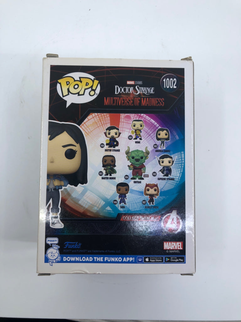 AMERICA CHAVEZ #1002 POP FUNKO.