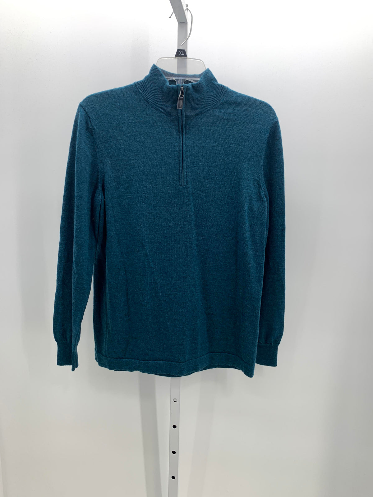 PARTIAL ZIP ESTATE RIBBED