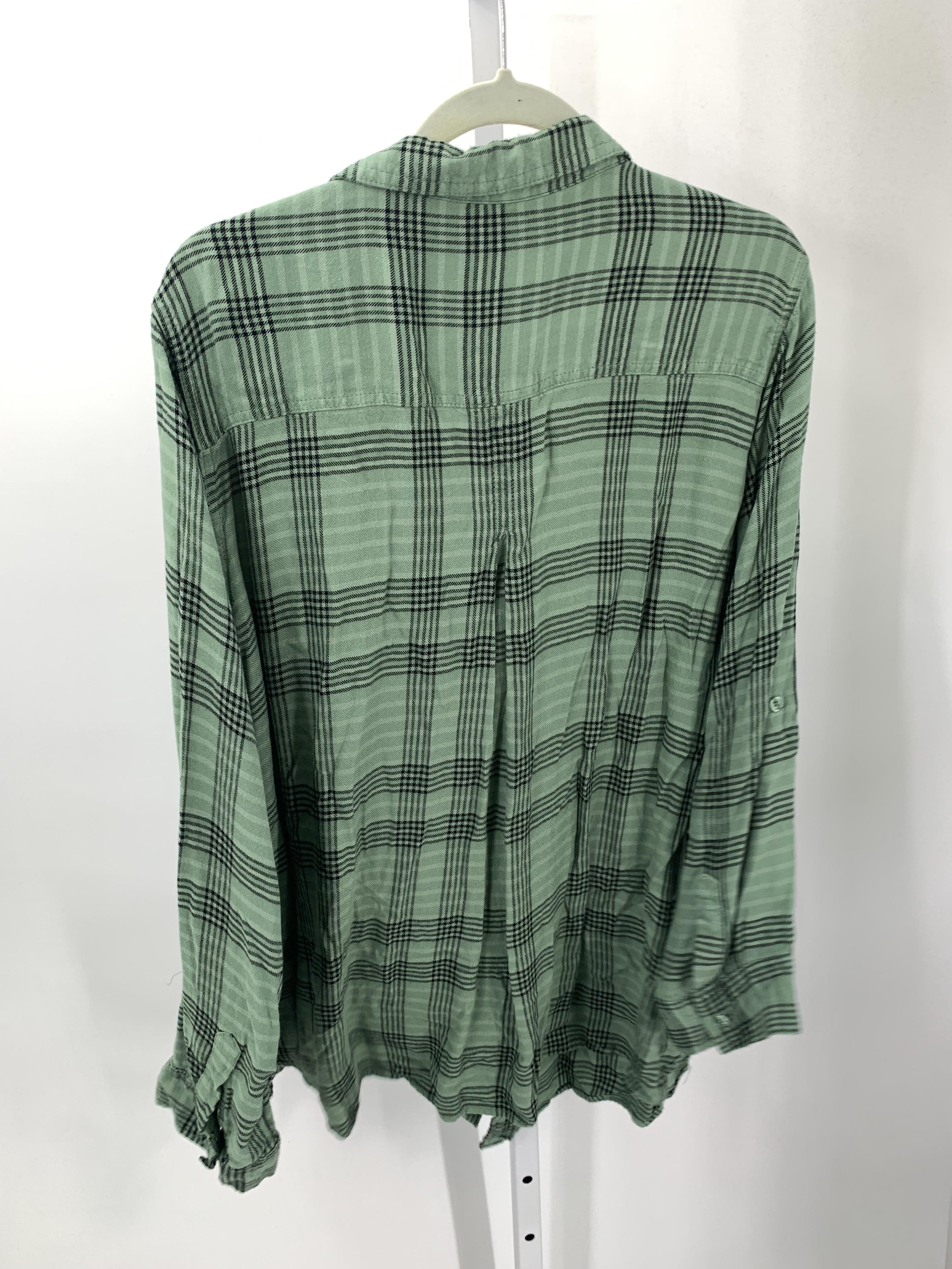 Velvet Heart Size 3X Womens Long Sleeve Shirt