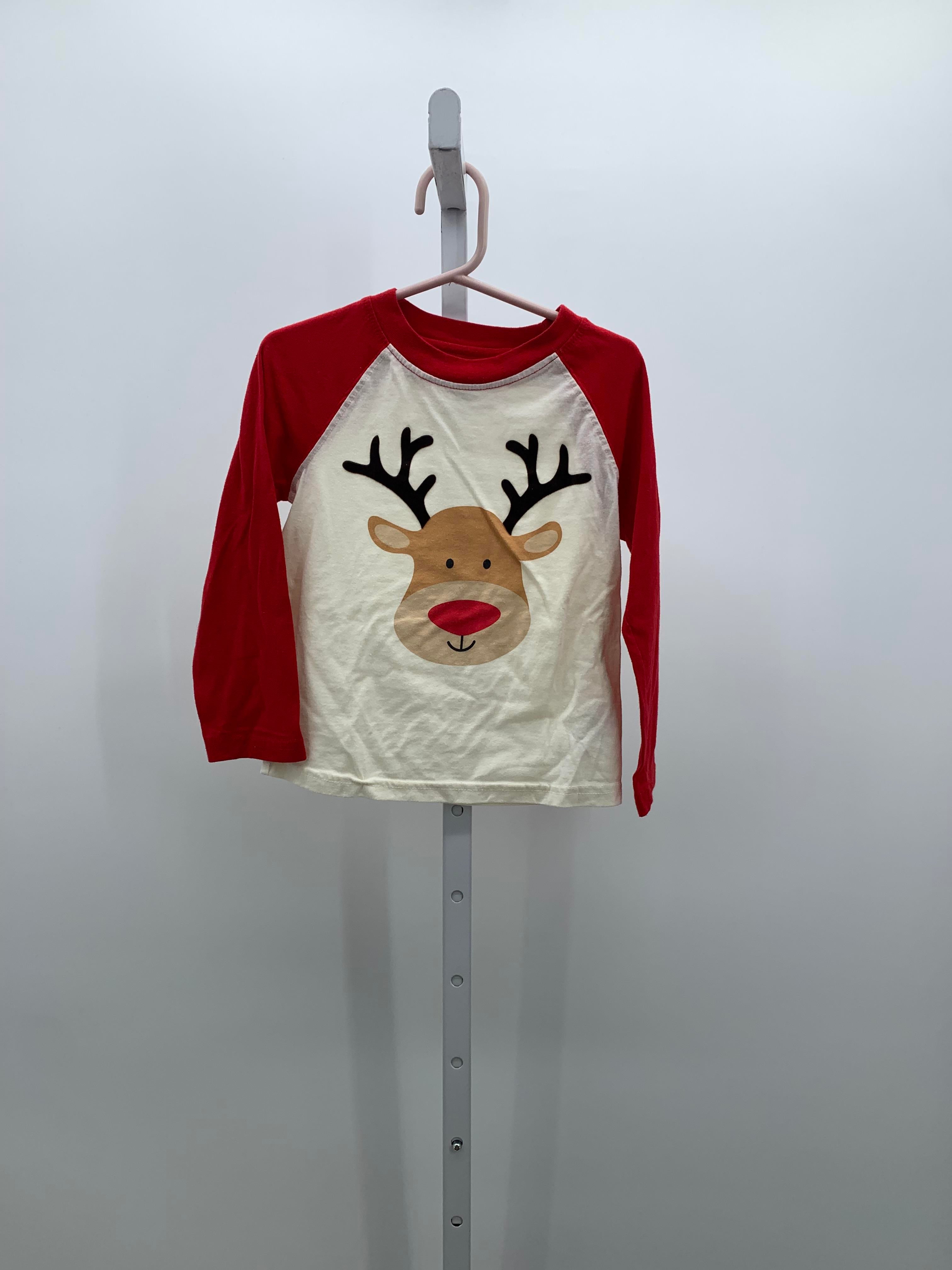 LONG SLV SHIRT REINDEER.