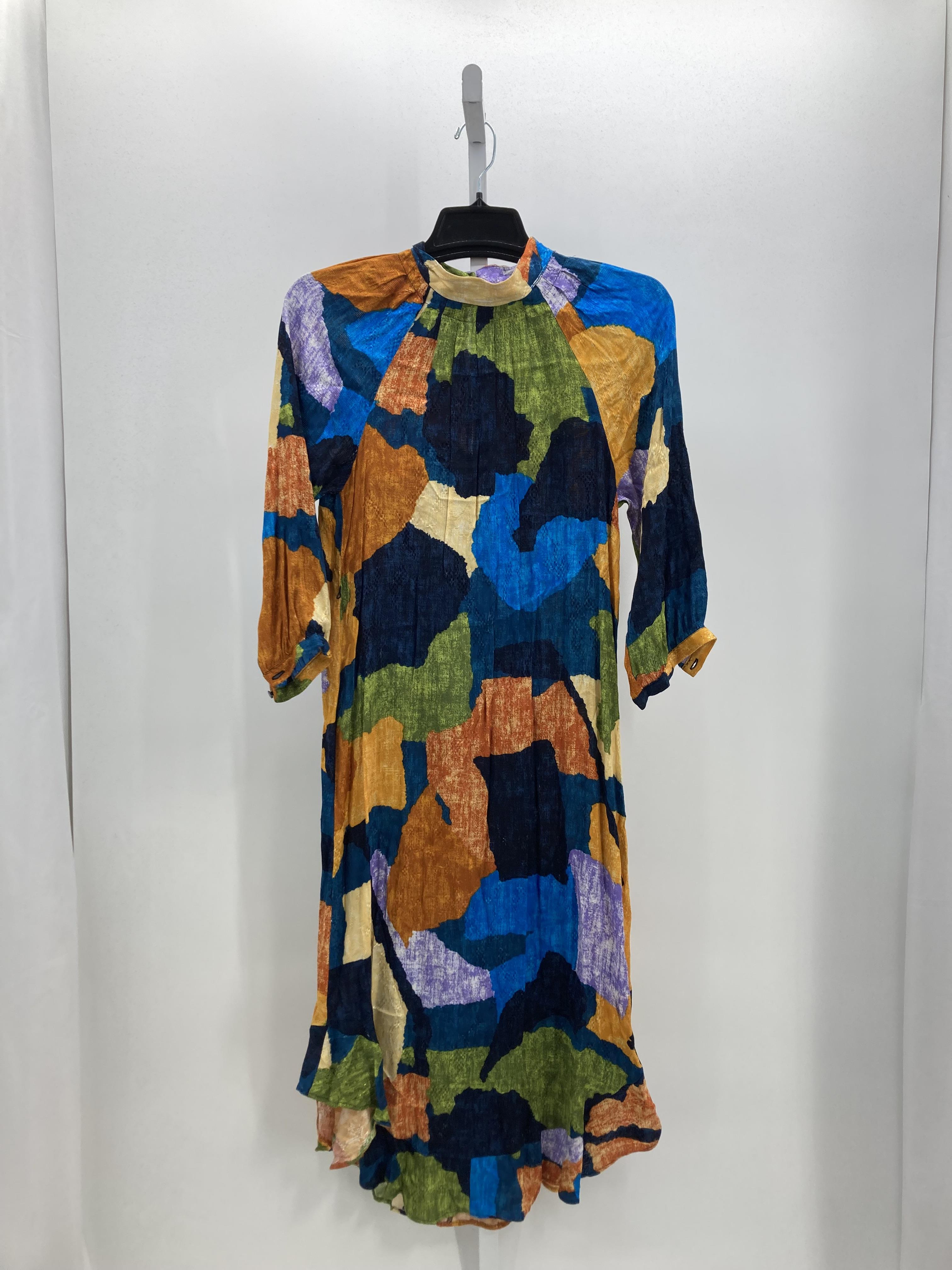 Mauve Size X Small Misses 3/4 Sleeve Dress