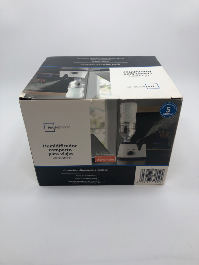 NIB TRAVEL SIZE HUMIDIFIER.