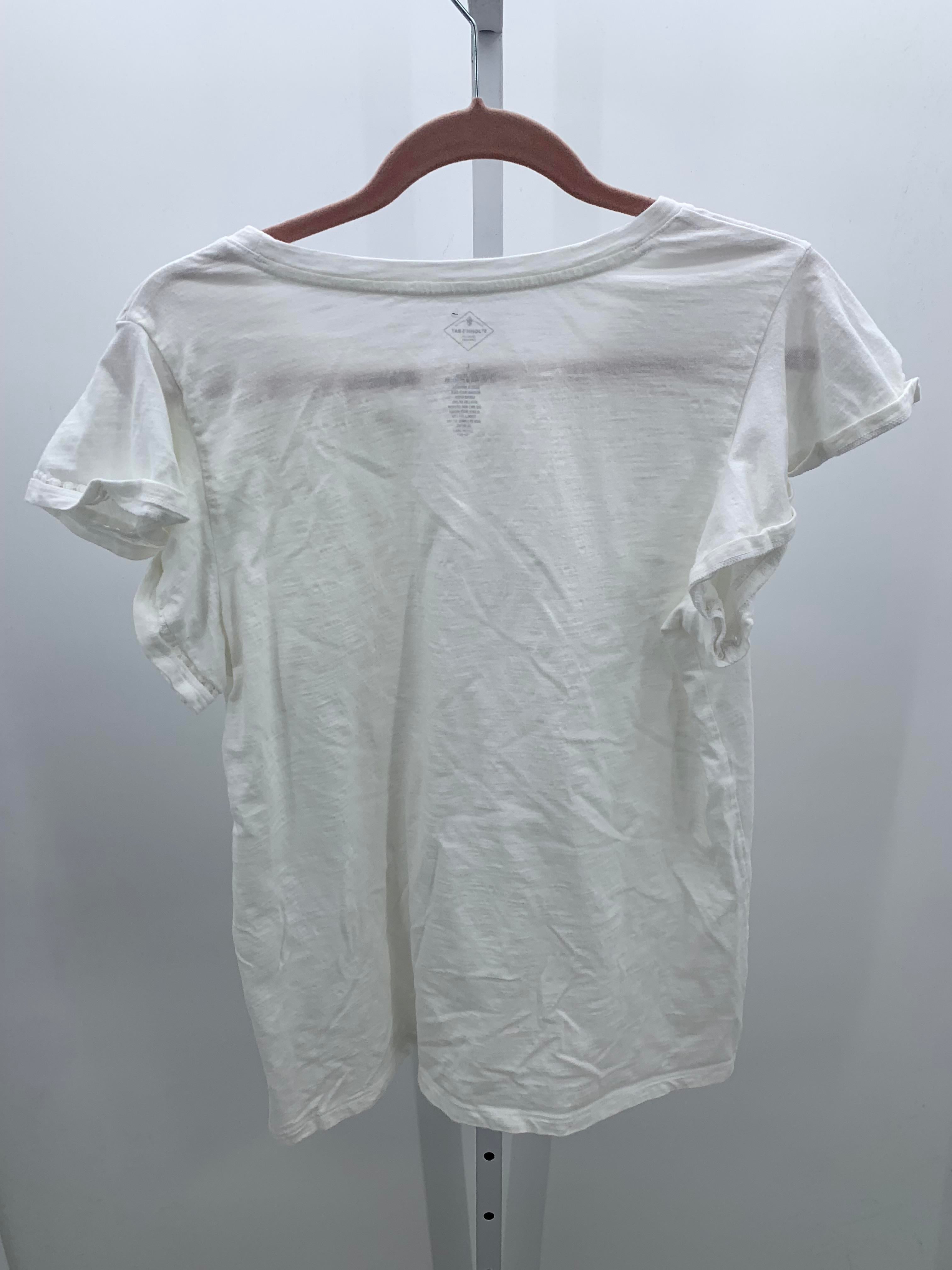 St. Johns Bay Size Large Misses Short Sleeve Shirt