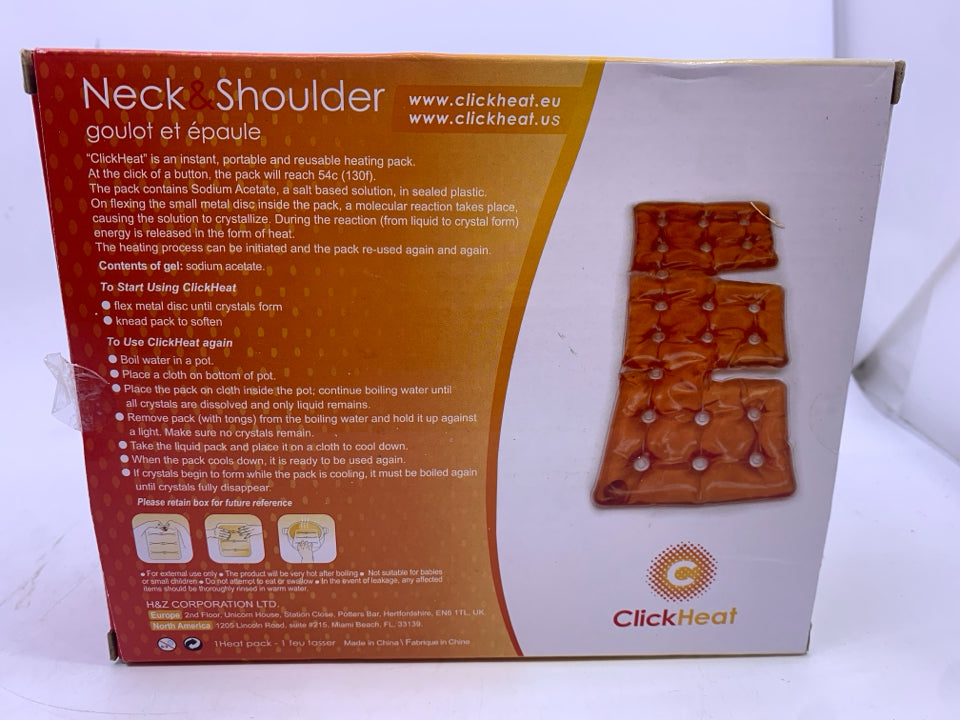 NIB NECK & SHOULDER HEAT PACK