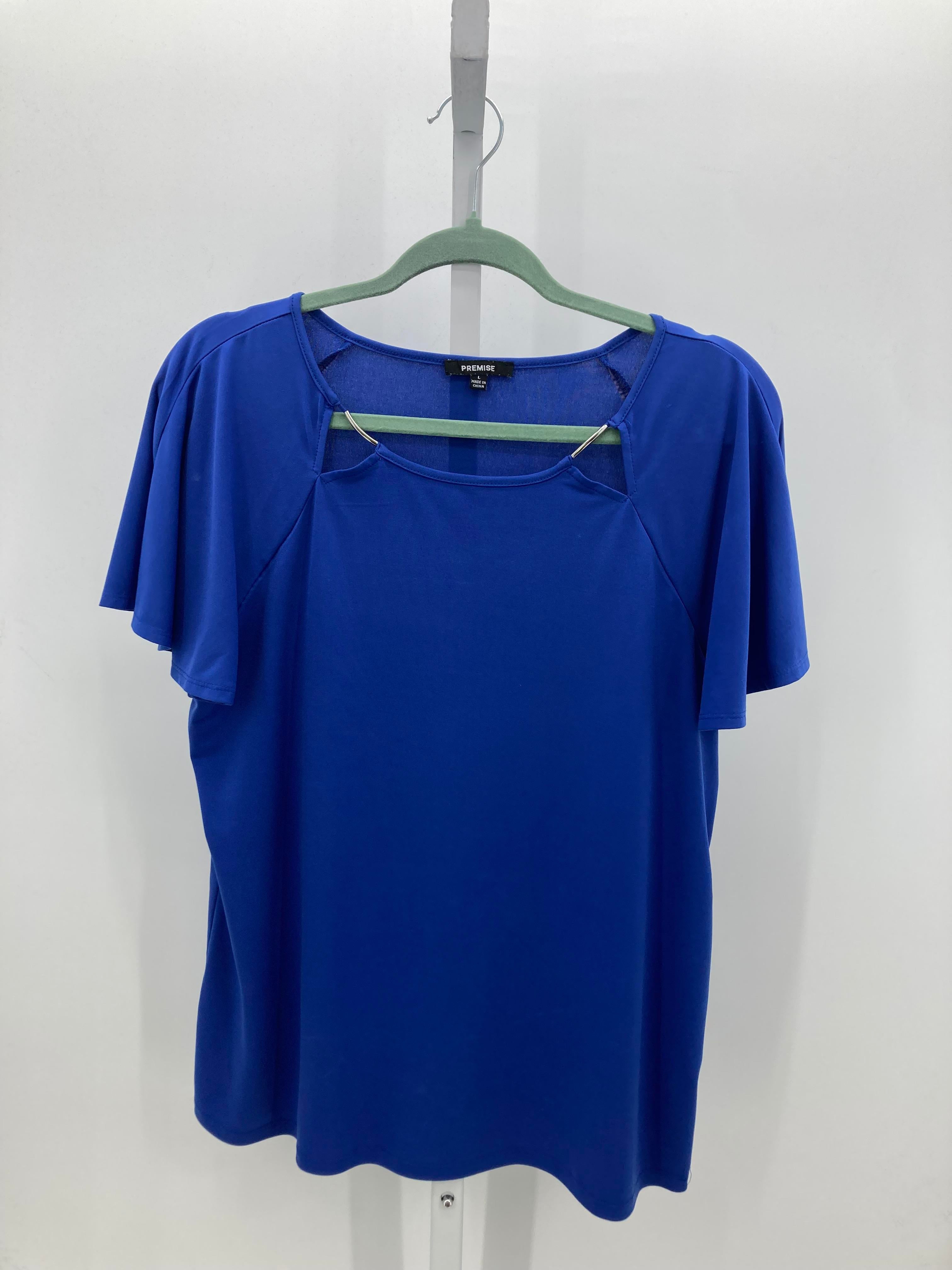 Premise Size Large Misses Short Sleeve Shirt
