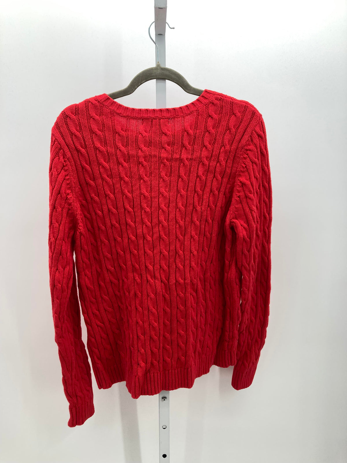 Lands End Size Extra Large Misses Long Slv Sweater