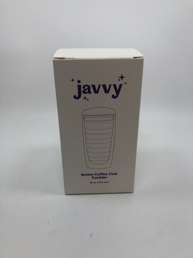 NIB BETTER COFFEE TUMBLER.