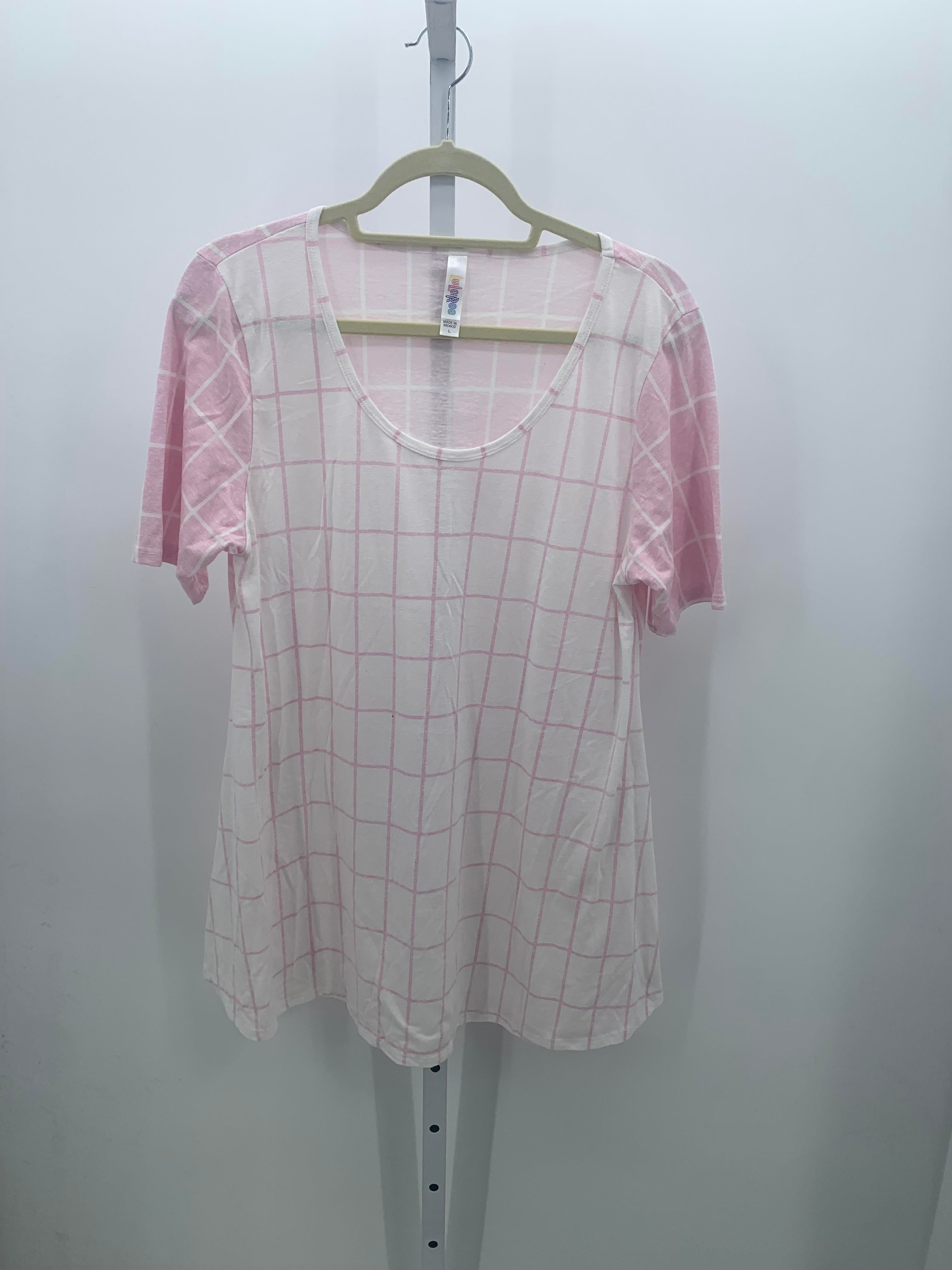 Lularoe Size Large Misses Short Sleeve Shirt