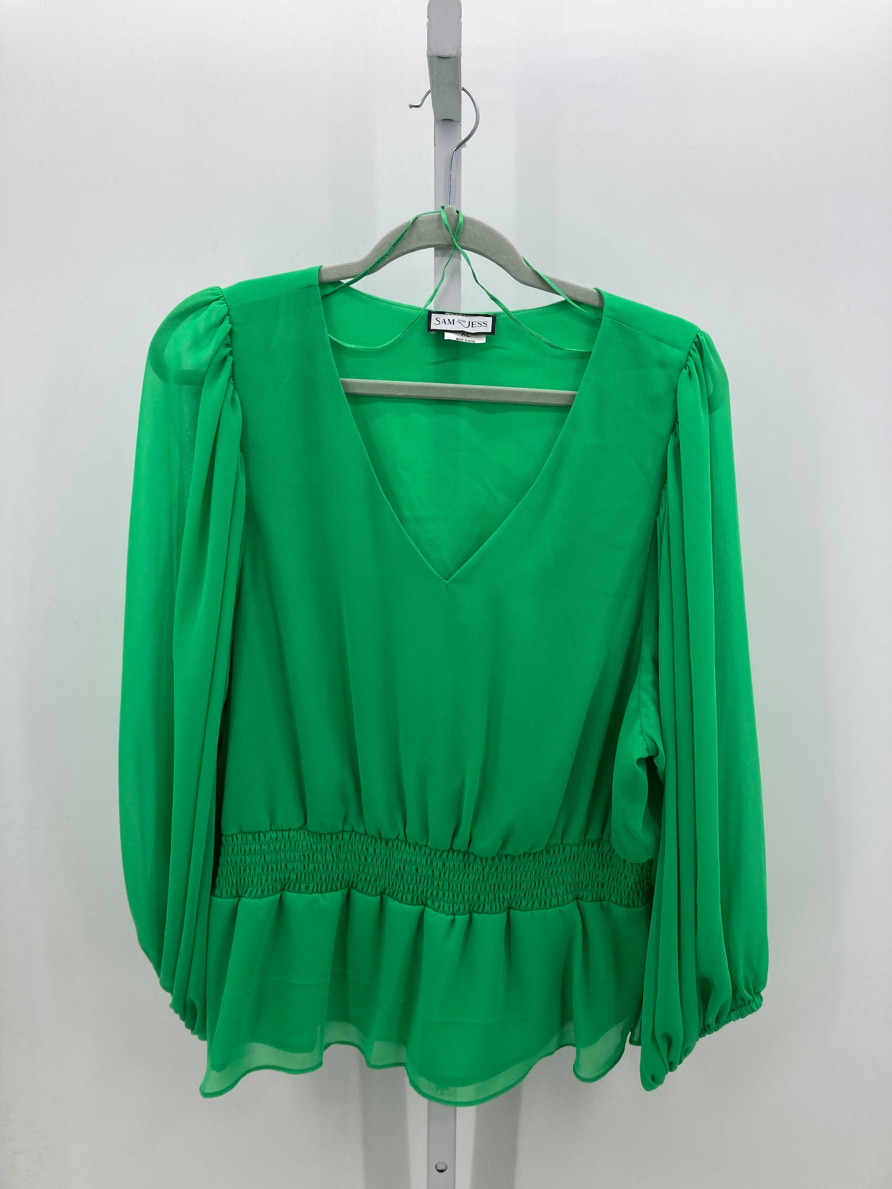 Size Extra Large Misses Long Sleeve Shirt