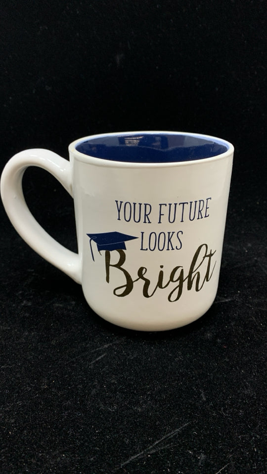 FUTURE LOOKS BRIGHT MUG.