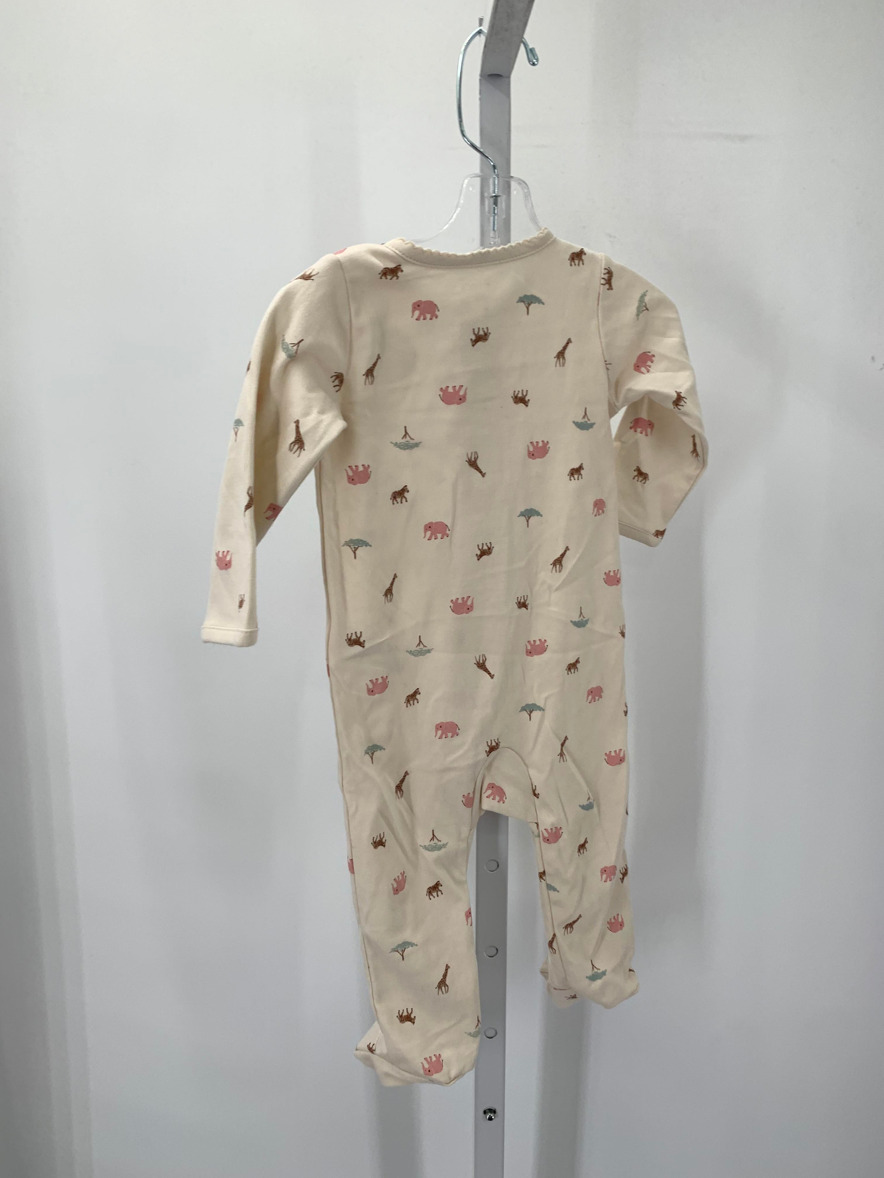 Carters Size 6-9 mon Girls Long Slv. Romper