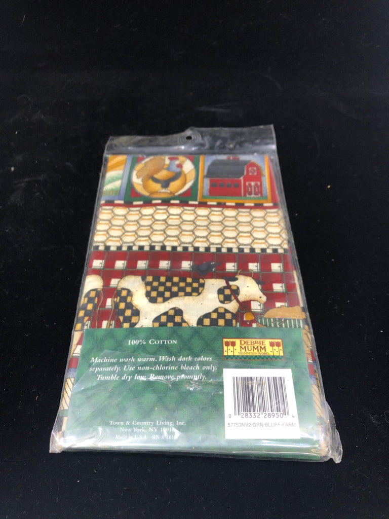 DEBBIE MUMM 2PC PRIMITIVE DESIGN NAPKINS.