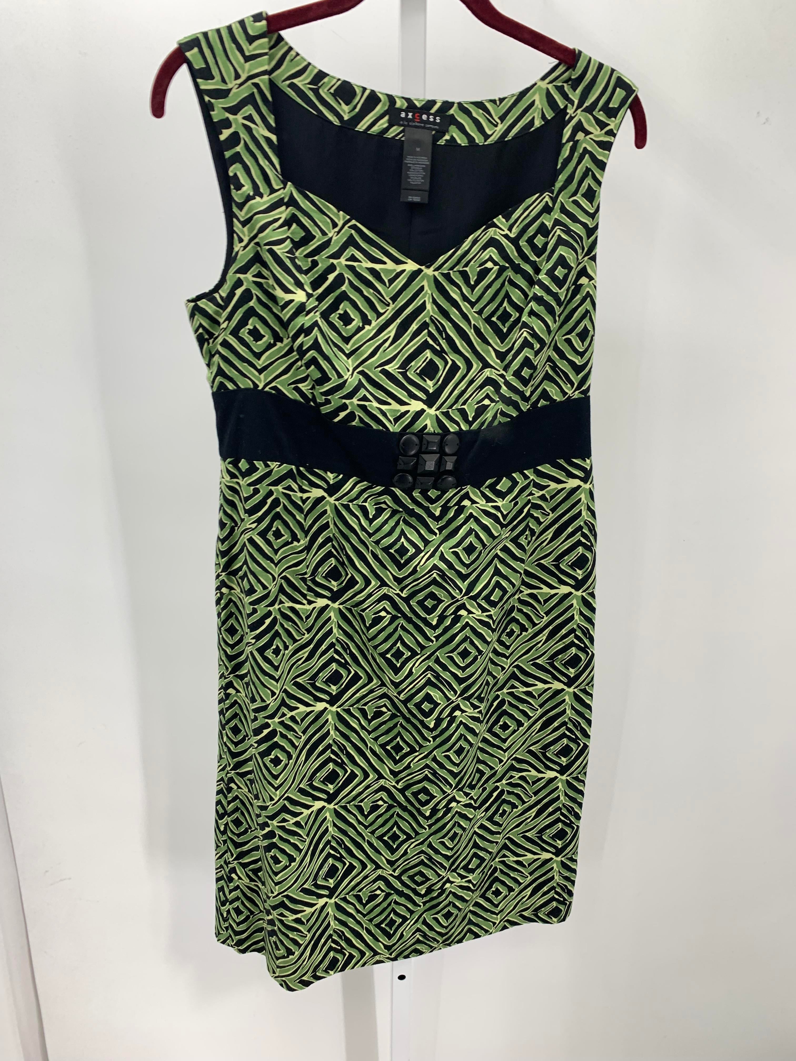 Axcess Size Medium Misses Sleeveless Dress