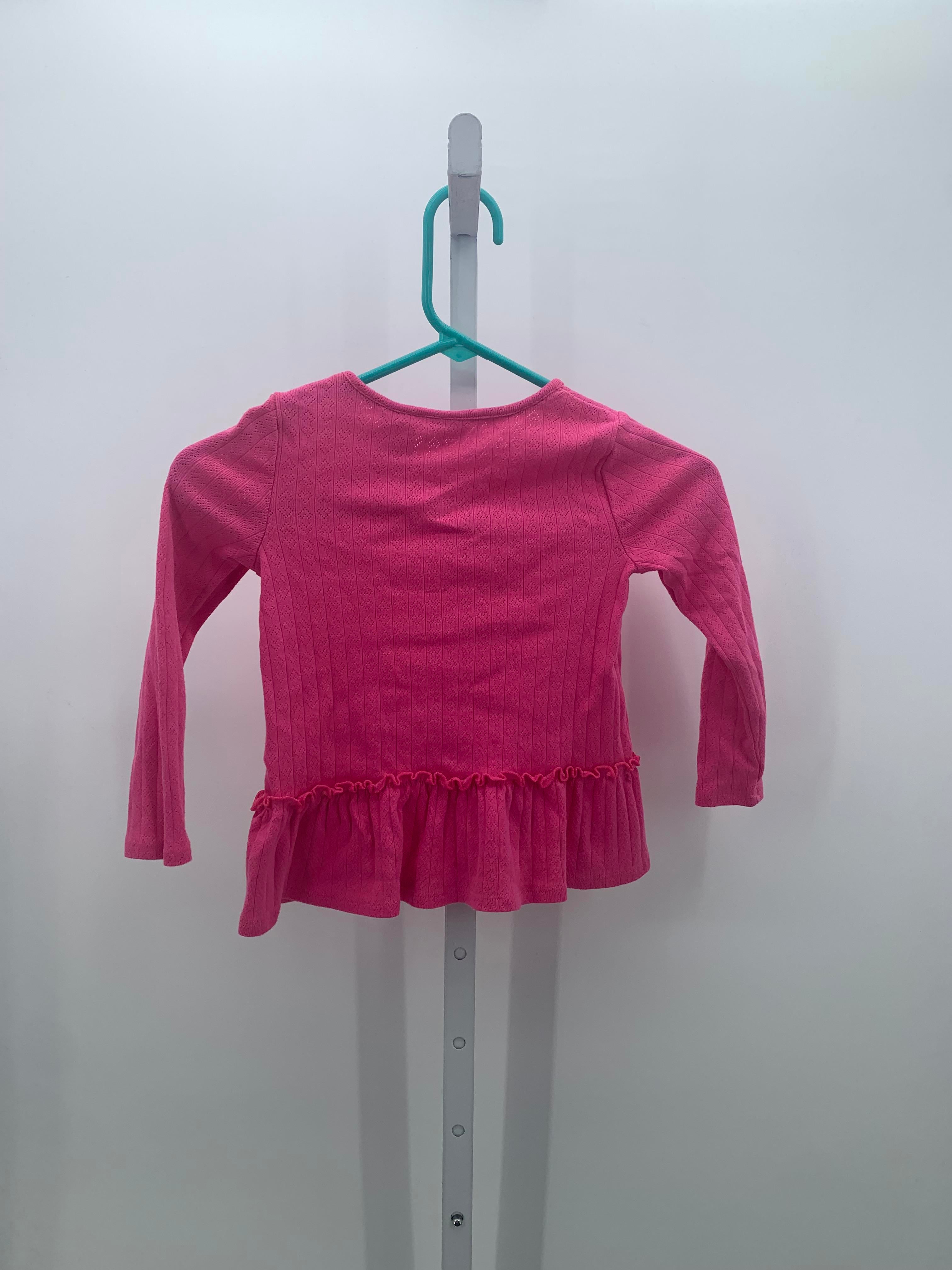 Isaac Mizrahi Size 5-6 Girls Long Sleeve Shirt