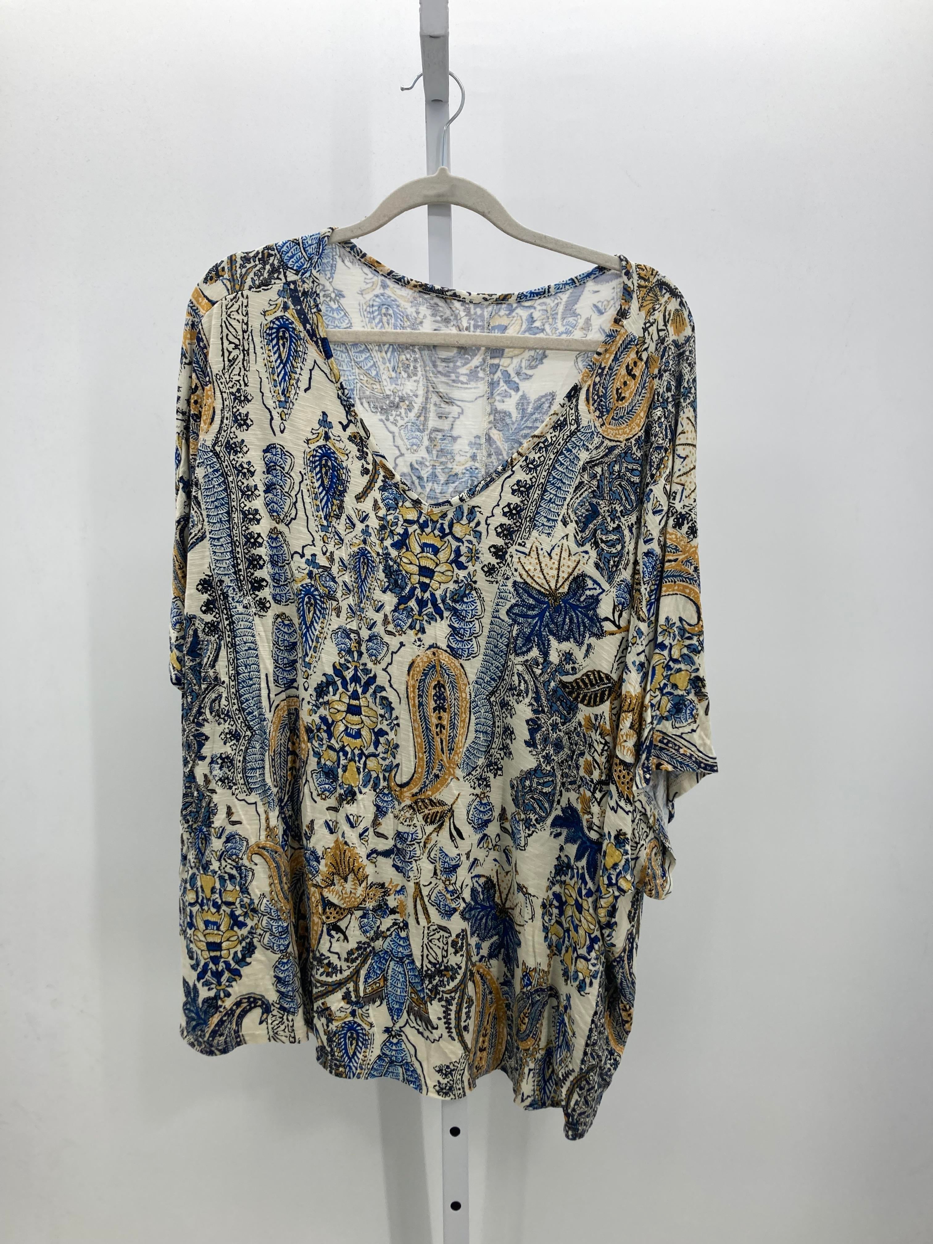 Maurices Size 3X Womens Short Sleeve Shirt