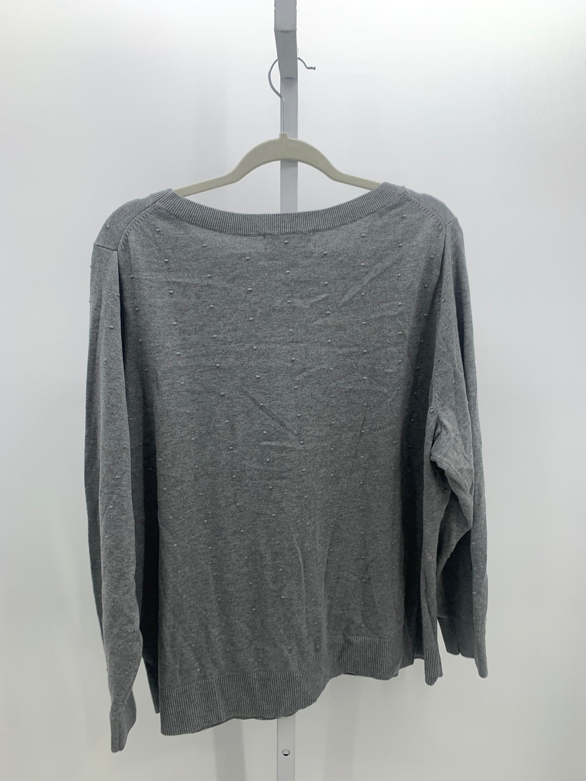 Lands End Size 2X Womens Long Slv Sweater