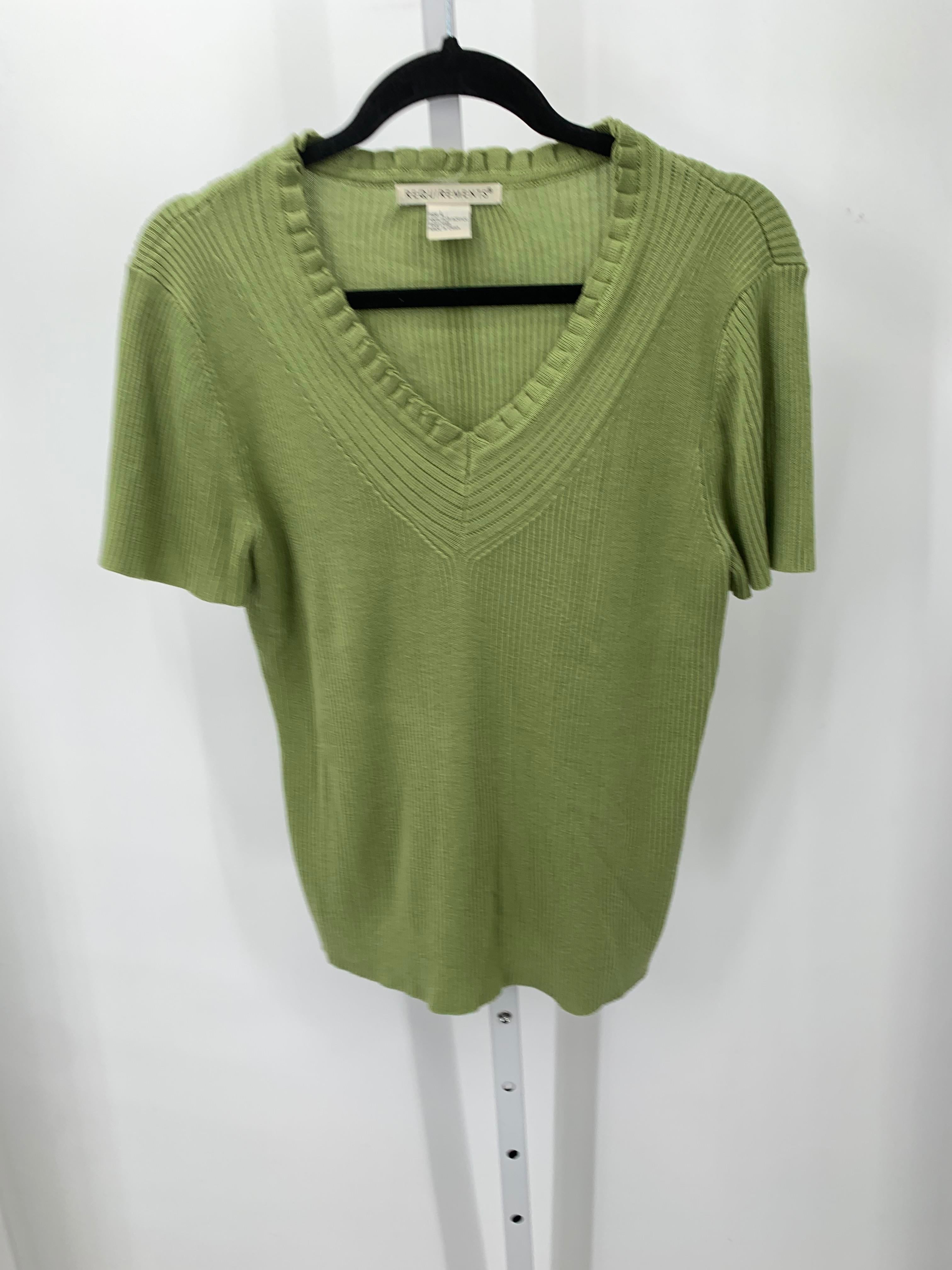 Requirements Size Large Misses Short Slv Sweater