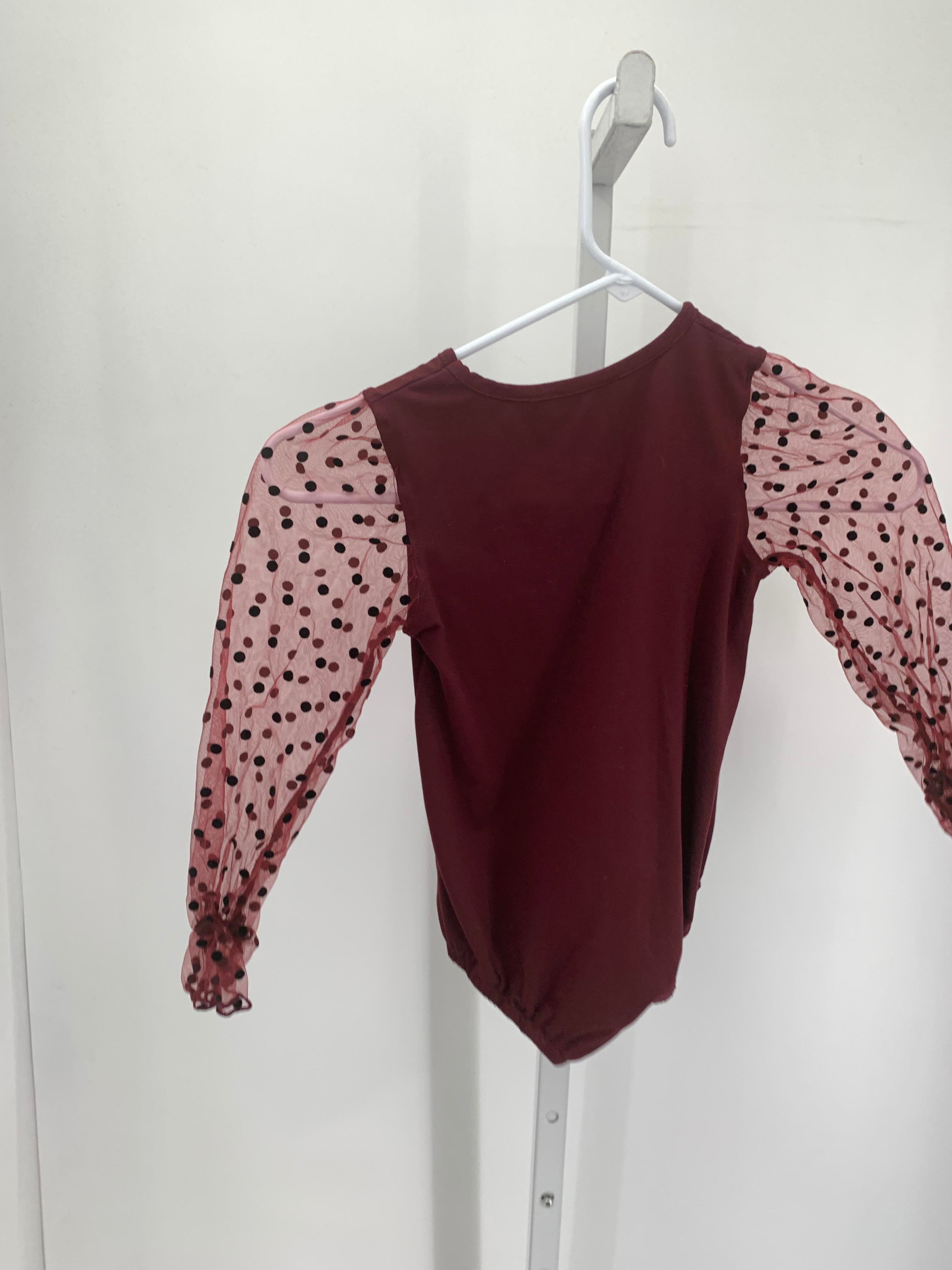 Size 5T Girls Long Sleeve Shirt