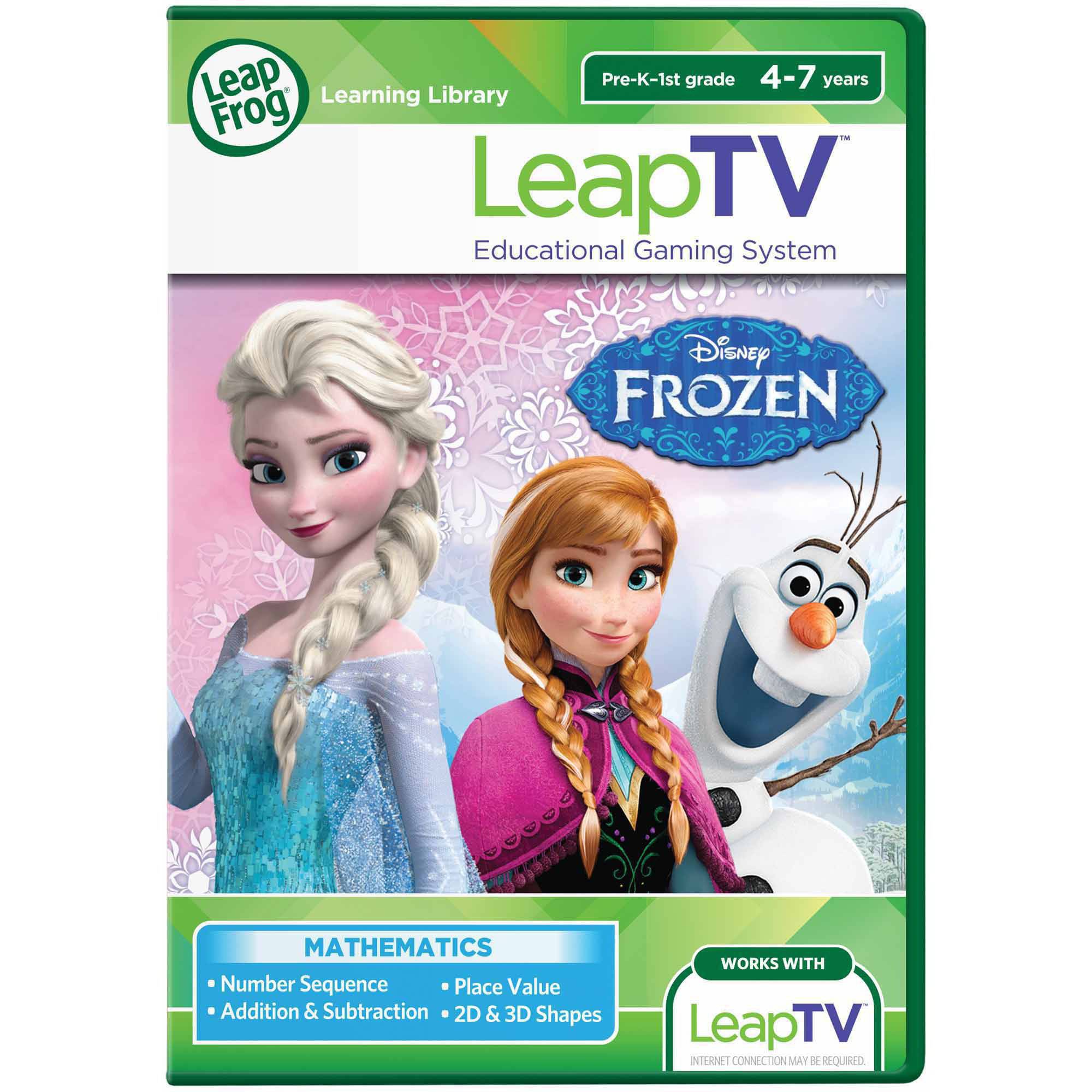 LeapFrog LeapTV: Disney Frozen: Arendelle's Winter Festival Educational  Active