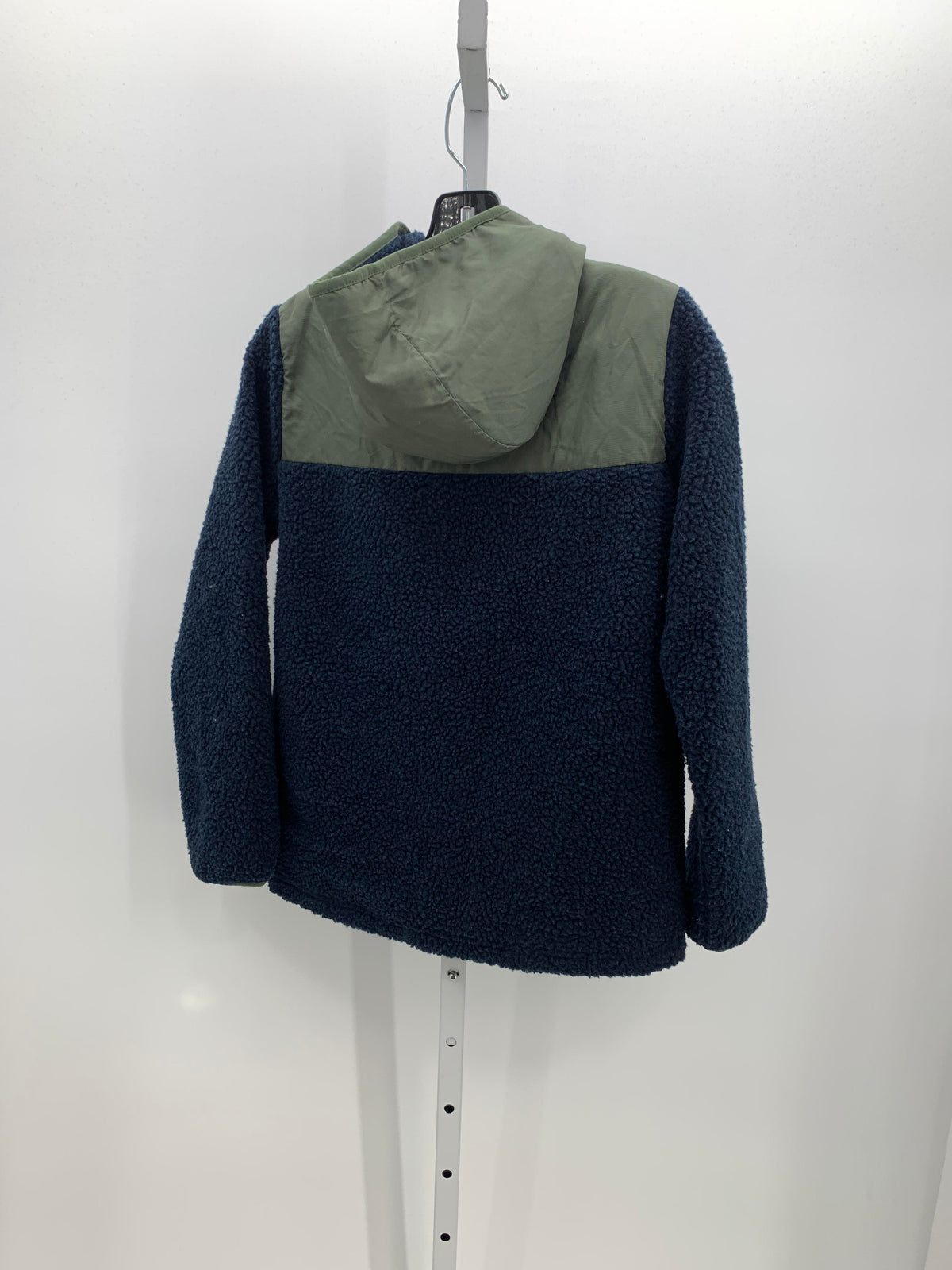 HOODED ZIP SHERPA