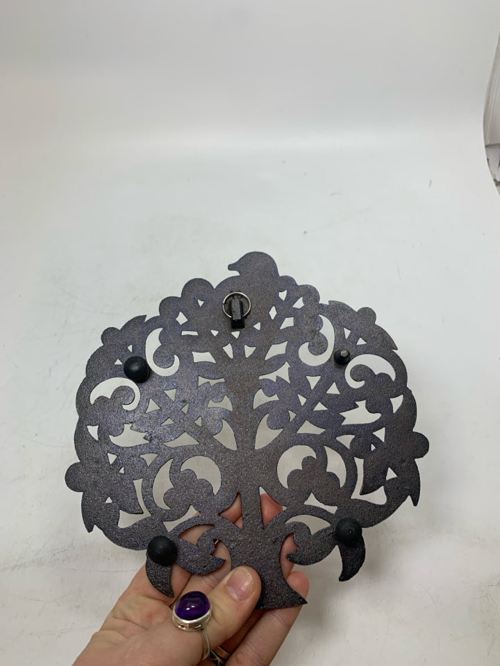 COPPER TREE W/ BIRD TRIVET.