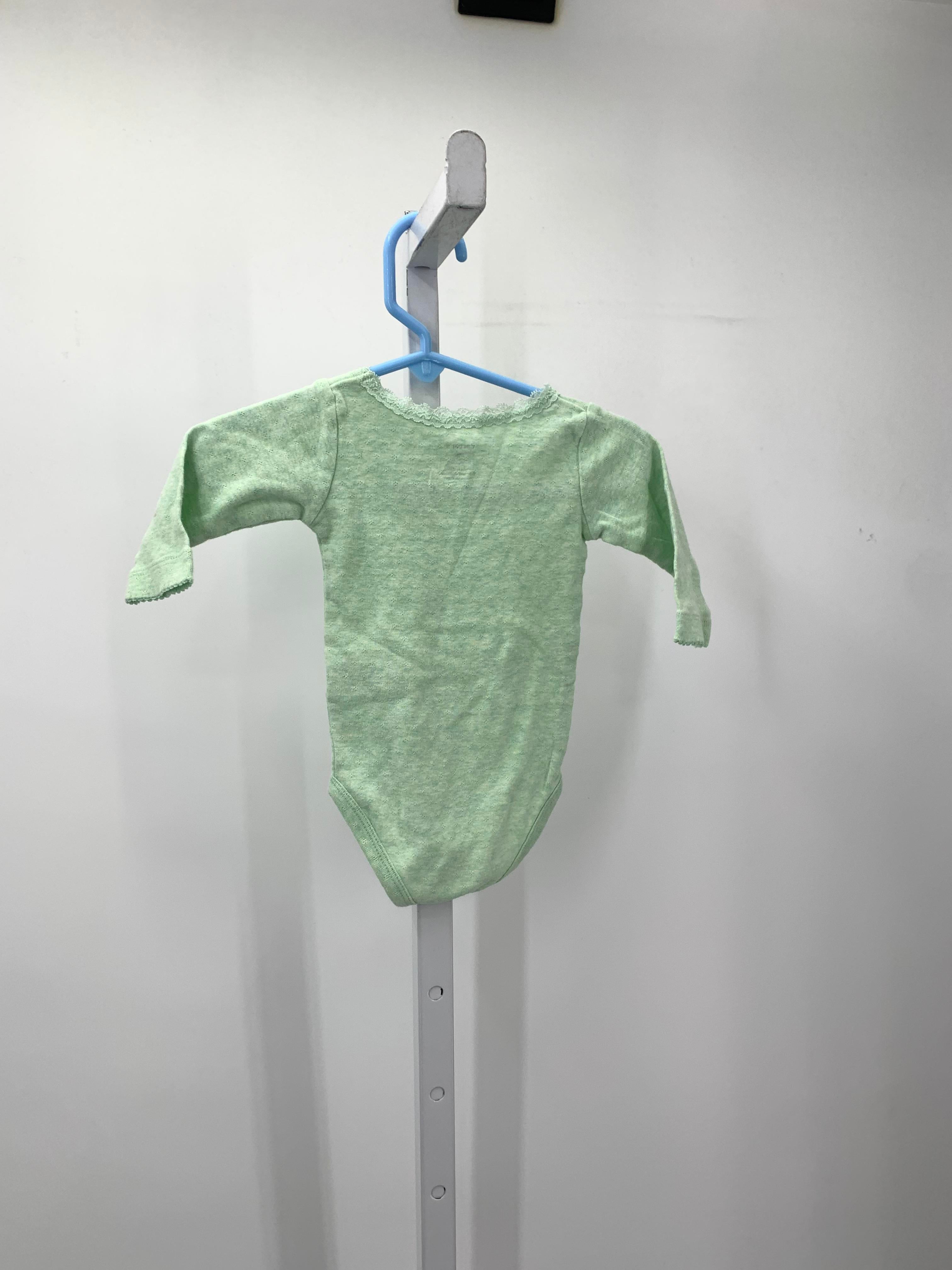 Carters Size 3 Months Girls Long Sleeve Shirt