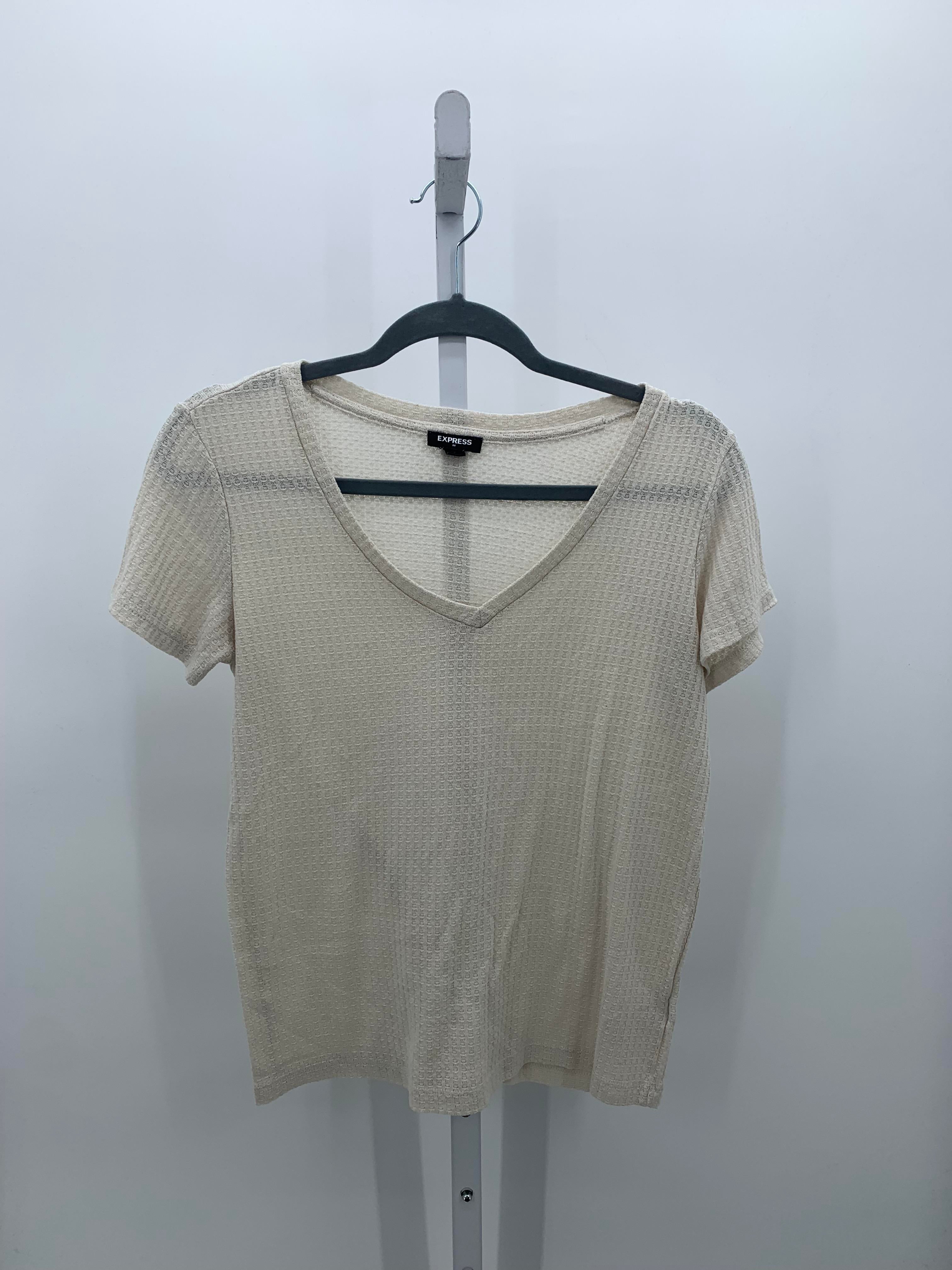 Express Size Small Misses Short Sleeve Shirt