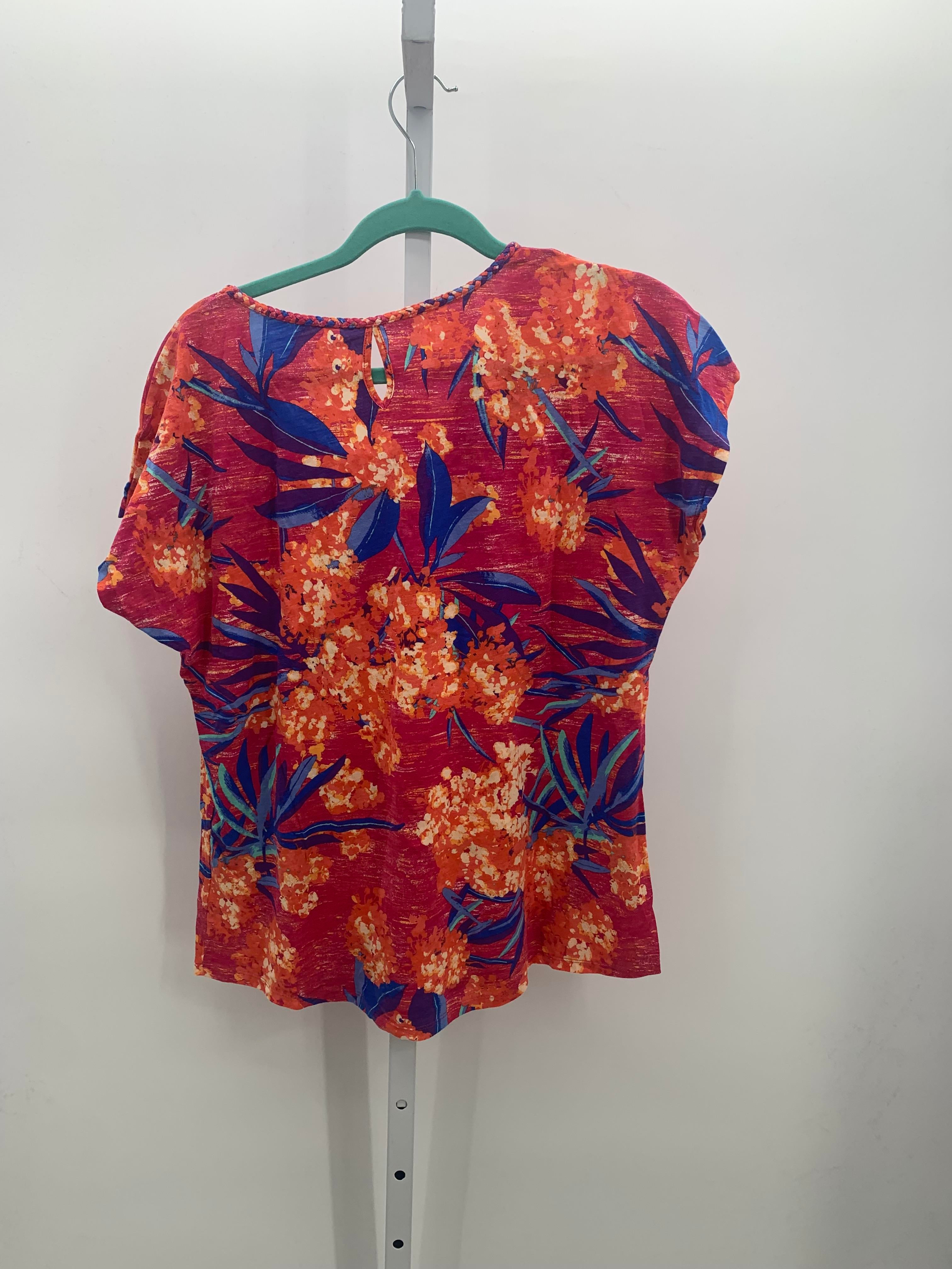 Sonoma Size Large Misses Short Sleeve Shirt