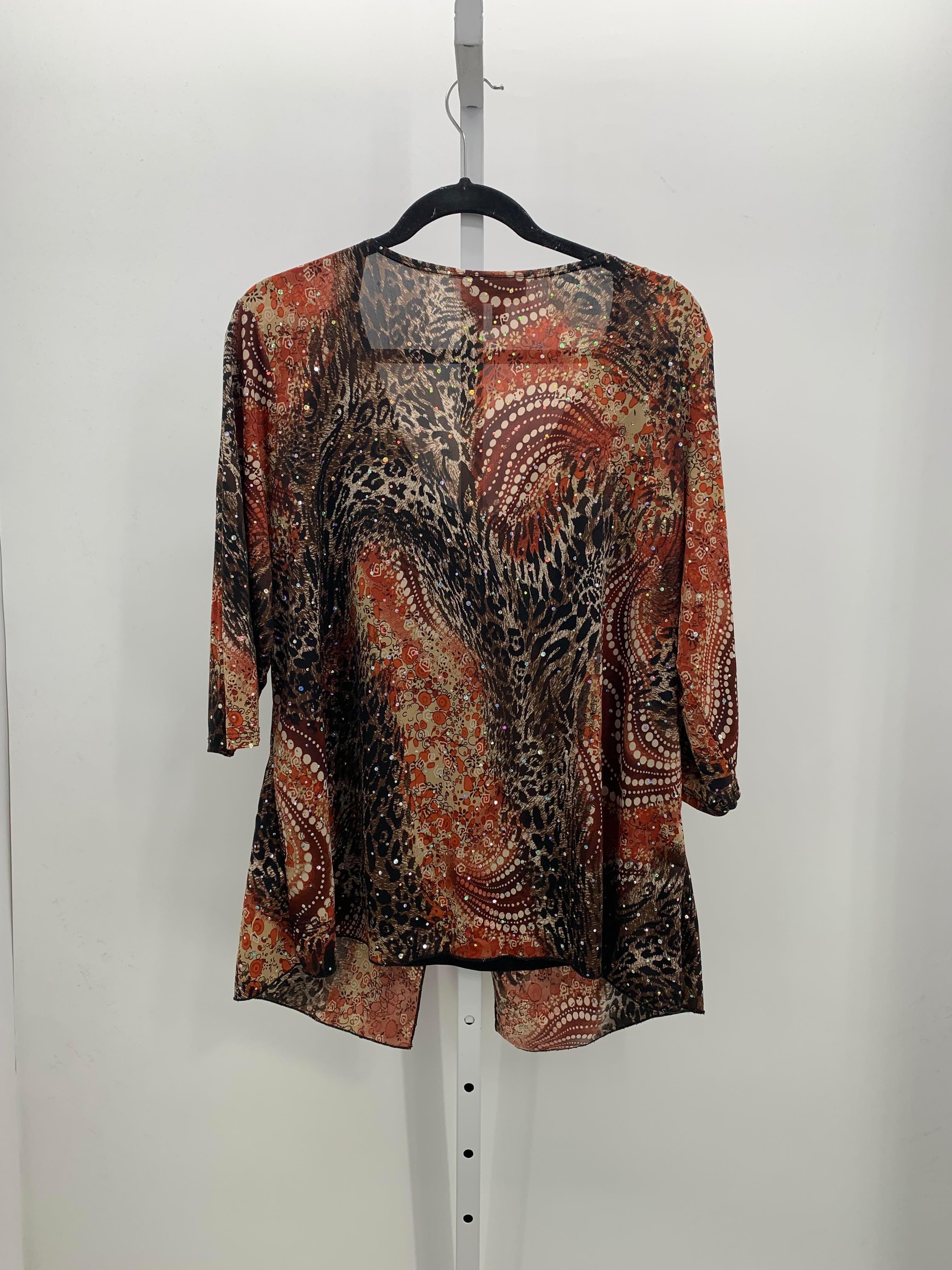 Essentials Size 1X Womens Short Sleeve Shirt