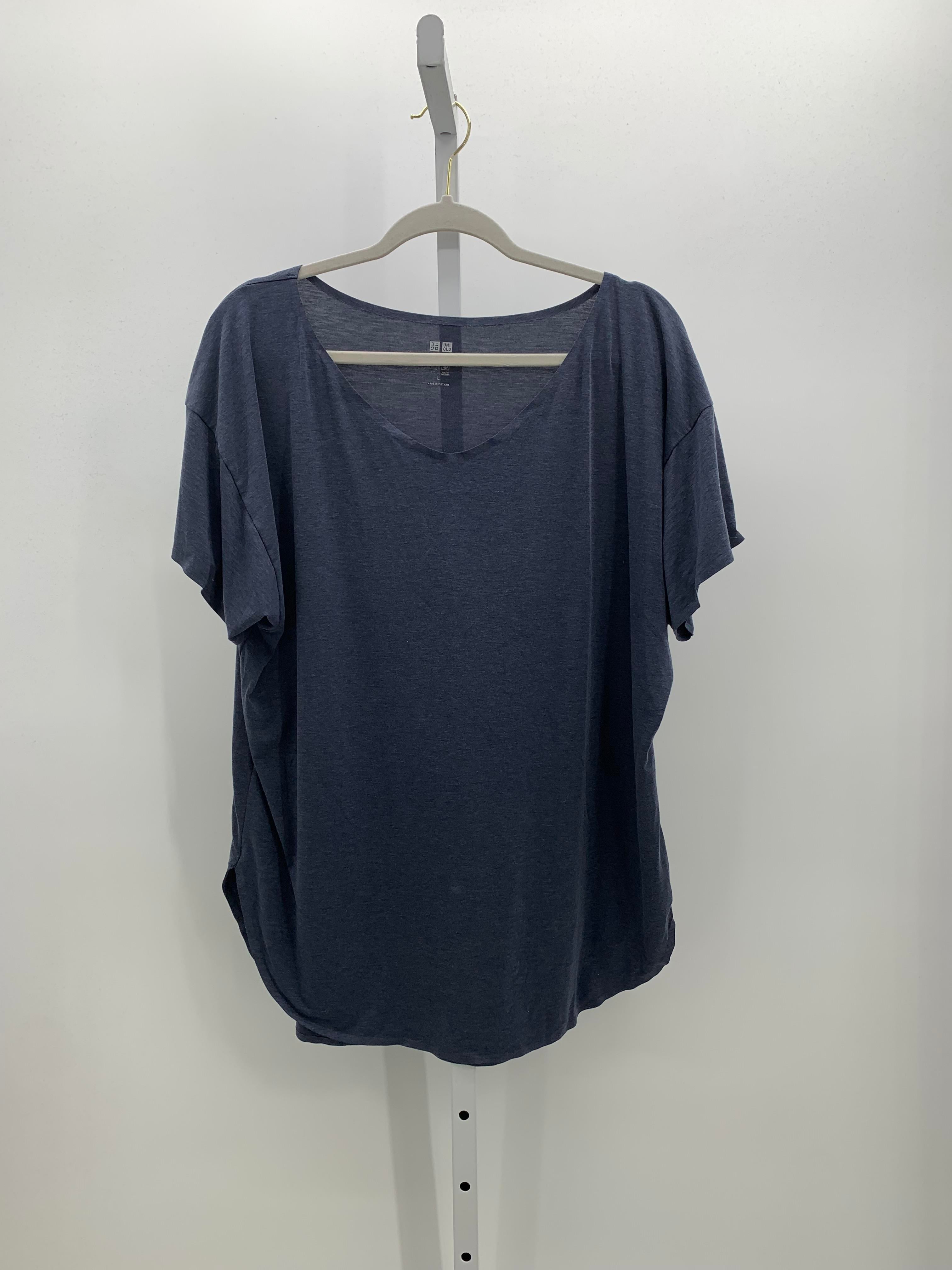 Uniqlo Size Large Misses Short Sleeve Shirt