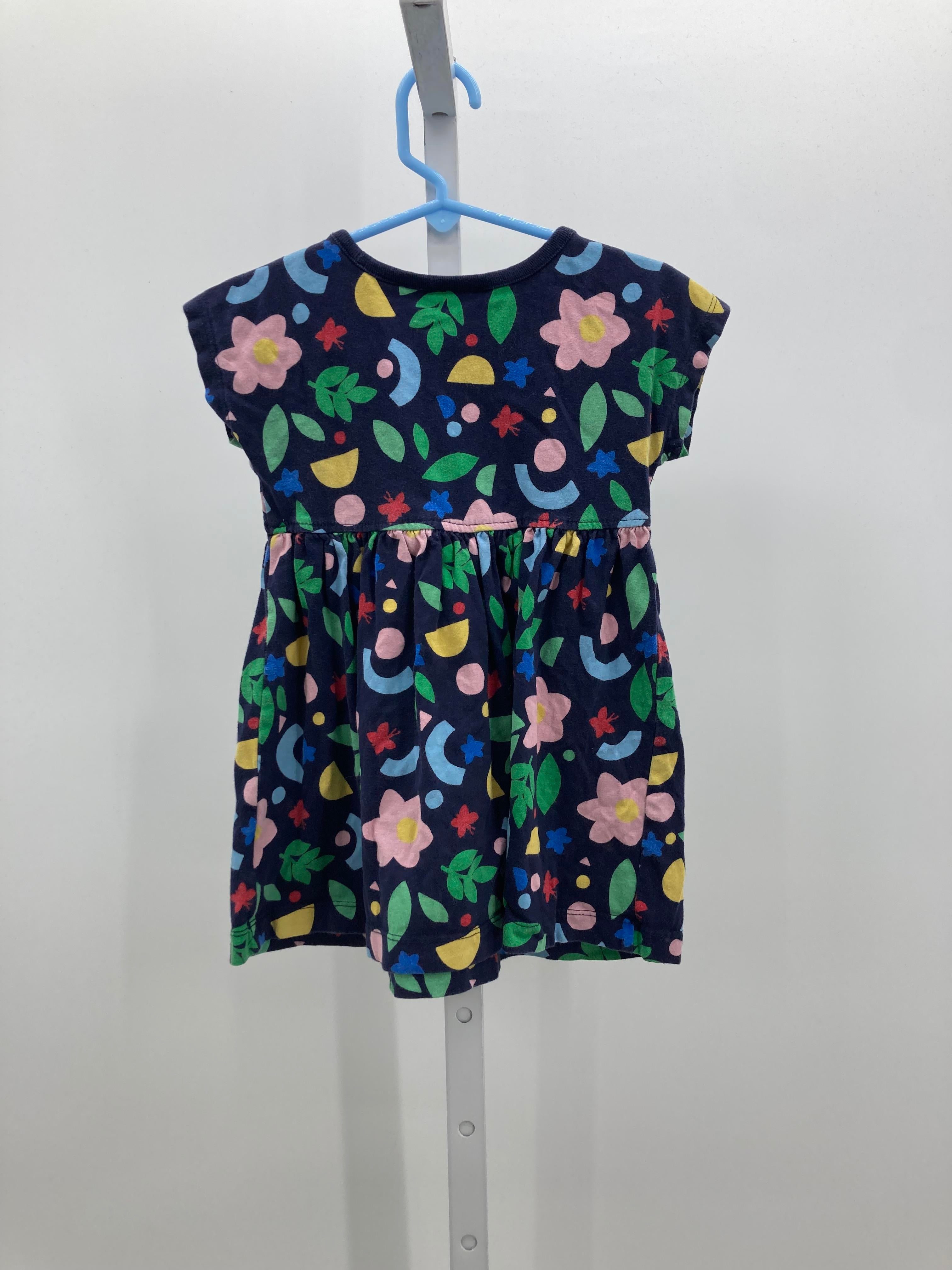 Hanna Anderson Size 2T Girls Short Sleeve Dress