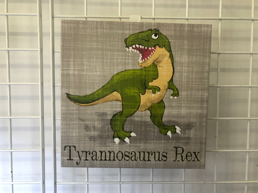 T-REX WALL ART.