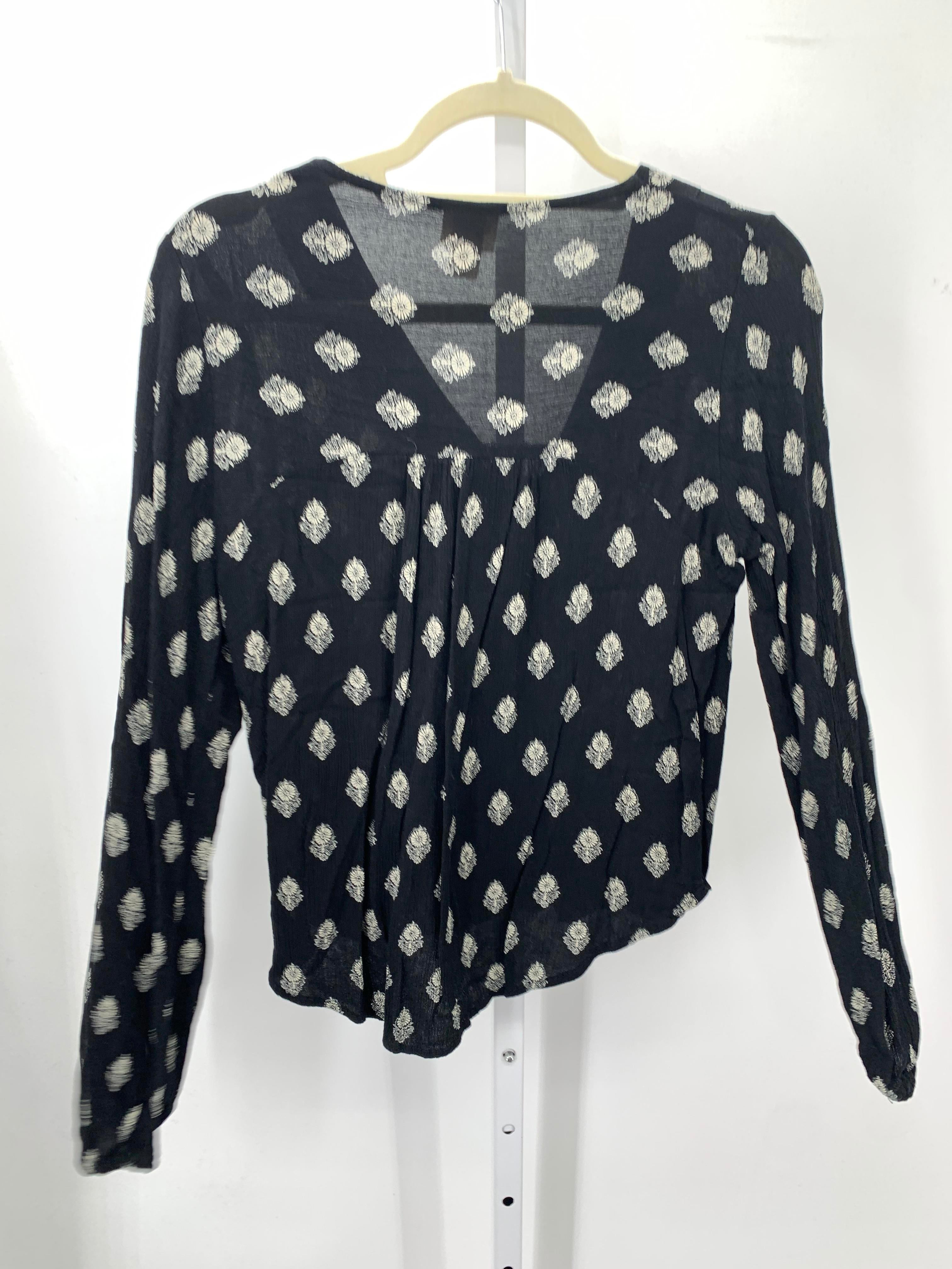 Mossimo Size Medium Juniors Long Sleeve Shirt
