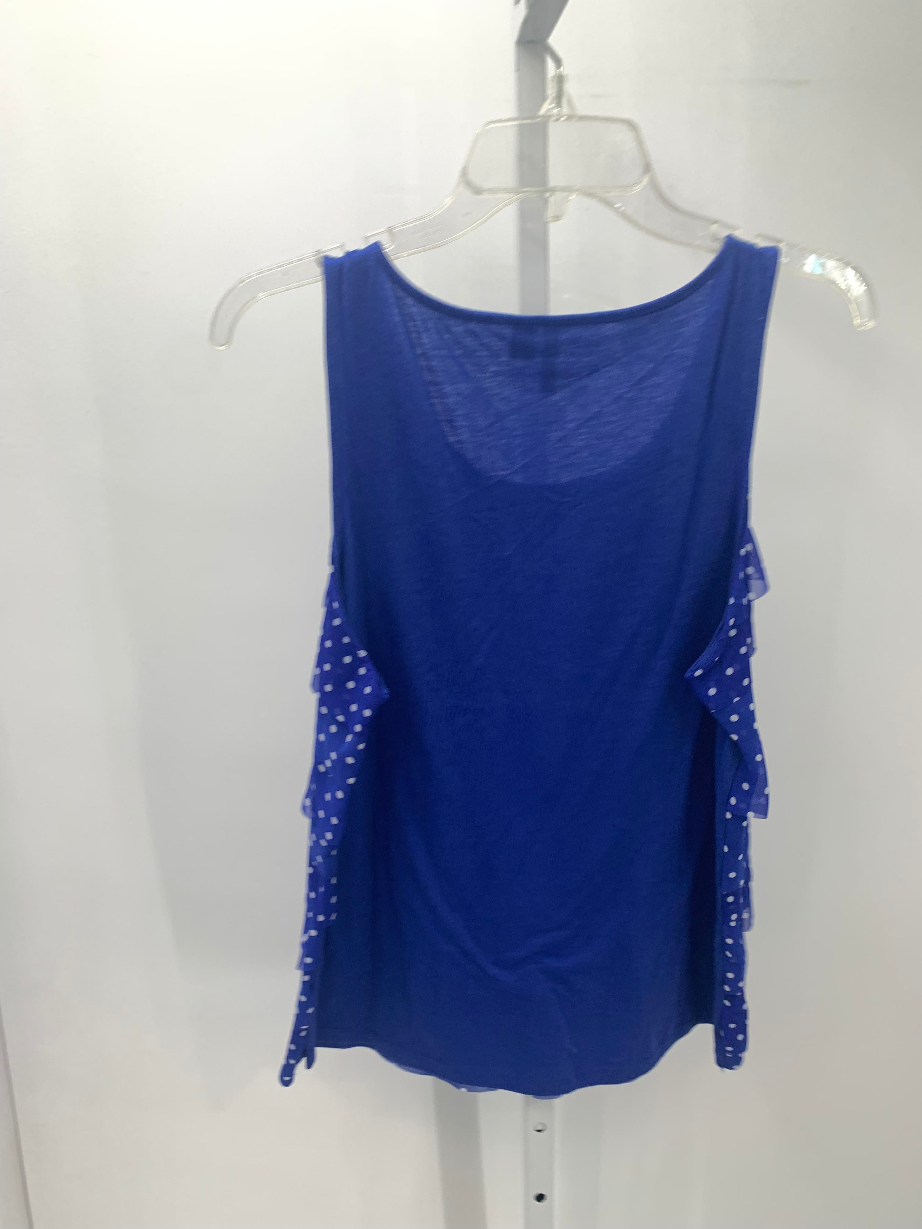 Elle Size Large Misses Sleeveless Shirt