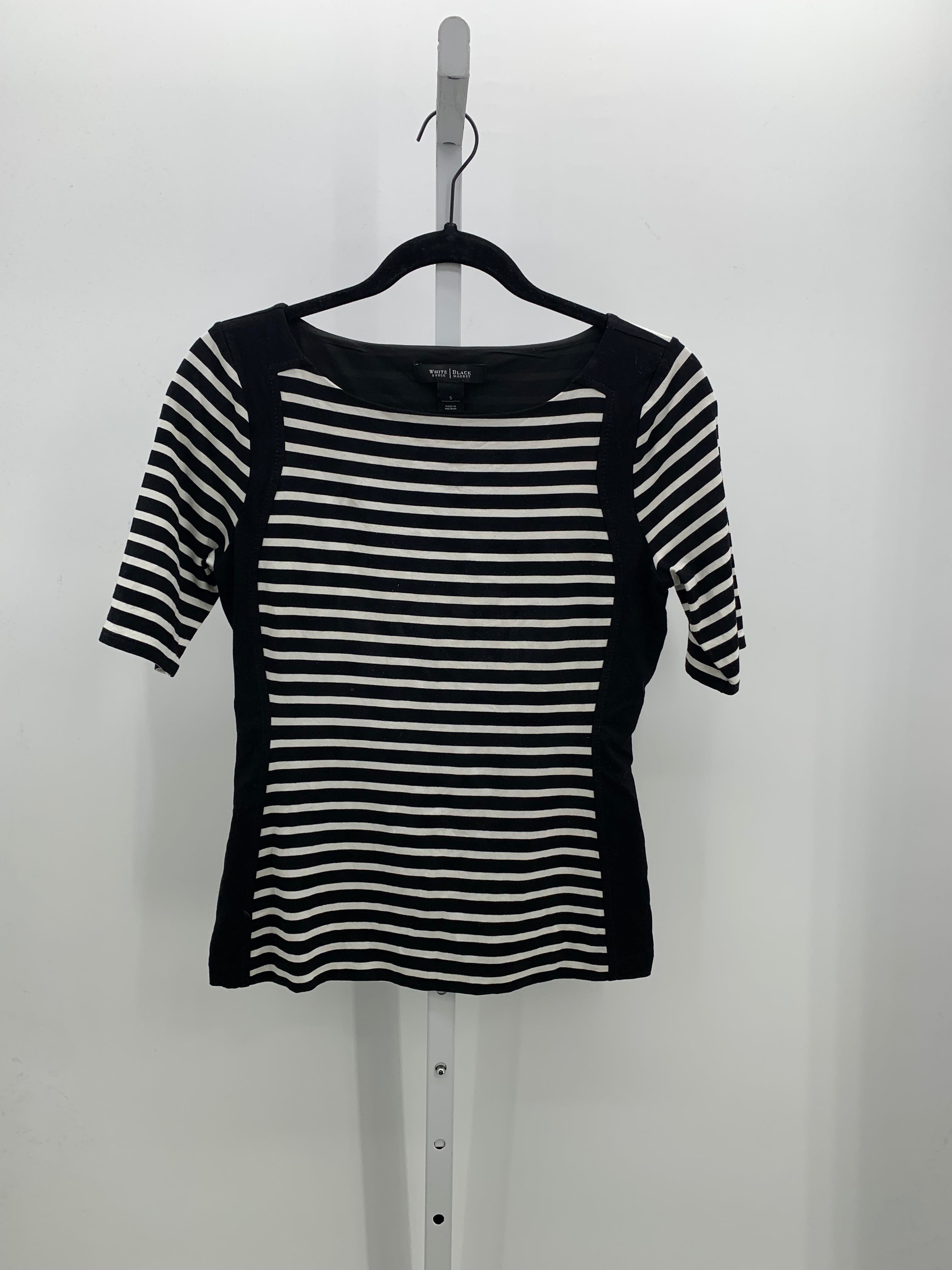 White House Black Size Small Misses Short Sleeve Shirt