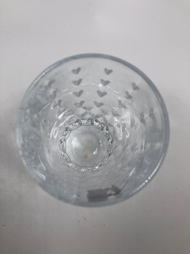 6 CRYSTAL MARILYN TUMBLERS- IN BOX