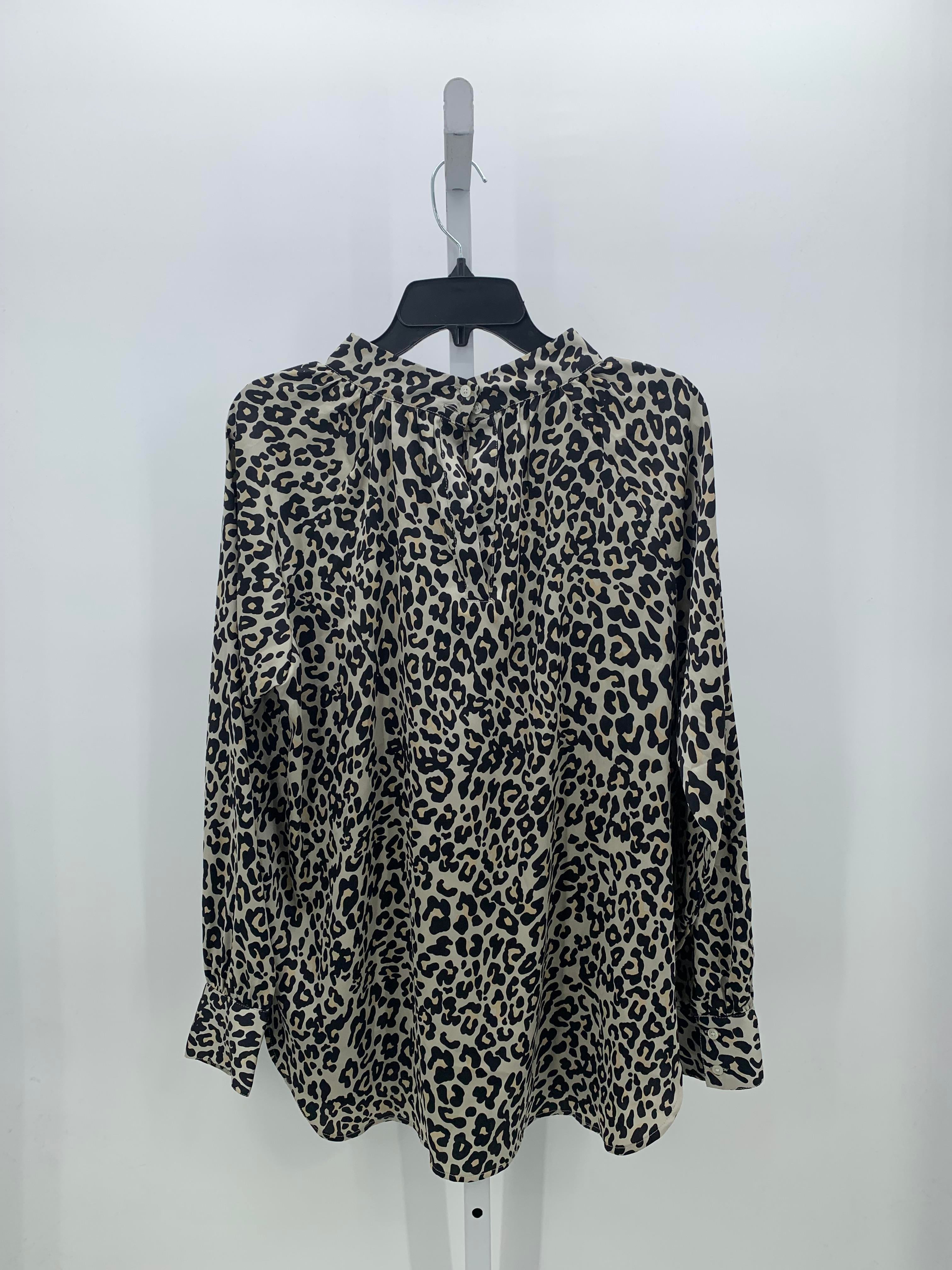 Loft Size Medium Misses Long Sleeve Shirt