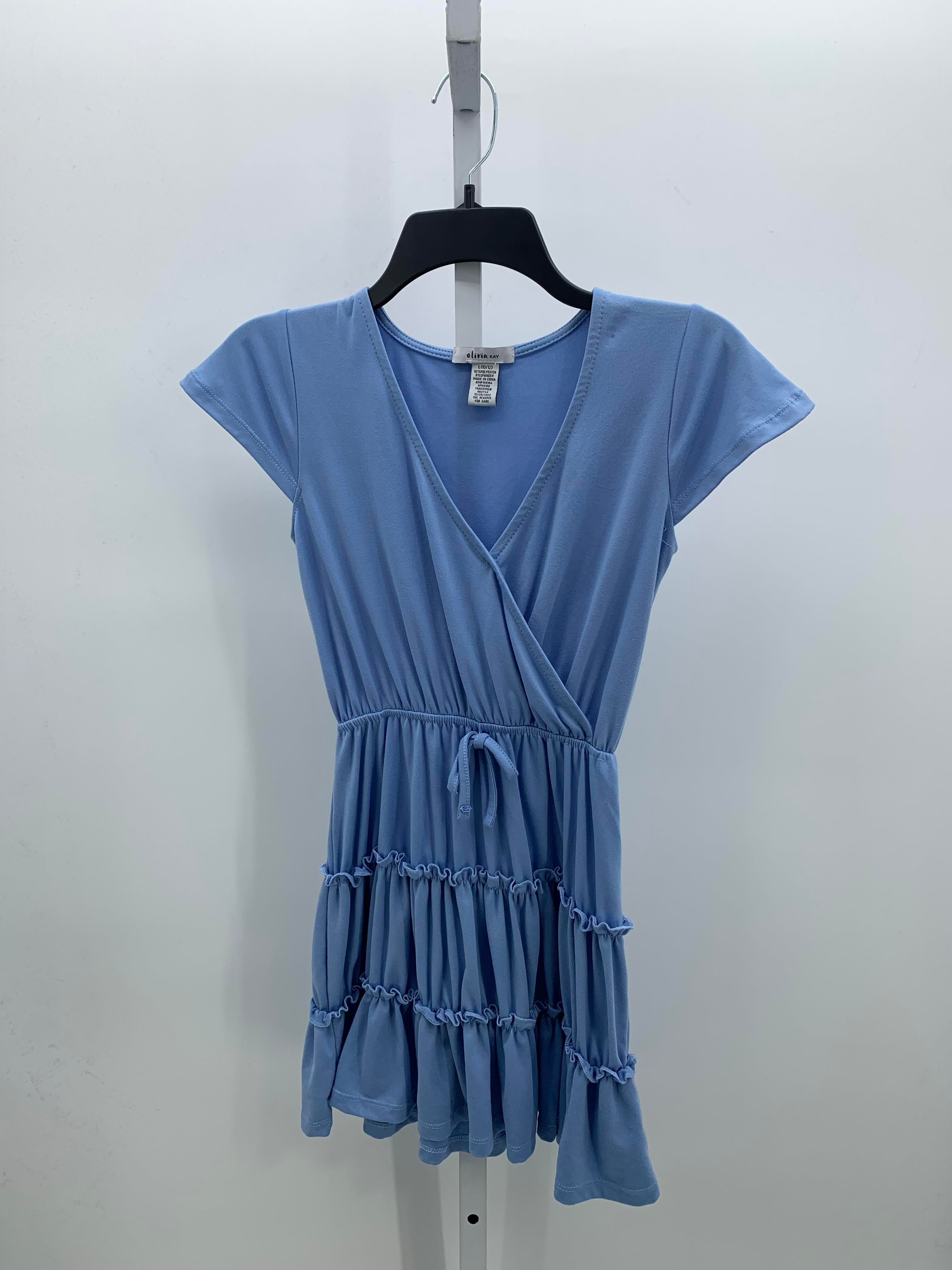 Size 10-12 Girls Short Sleeve Dress