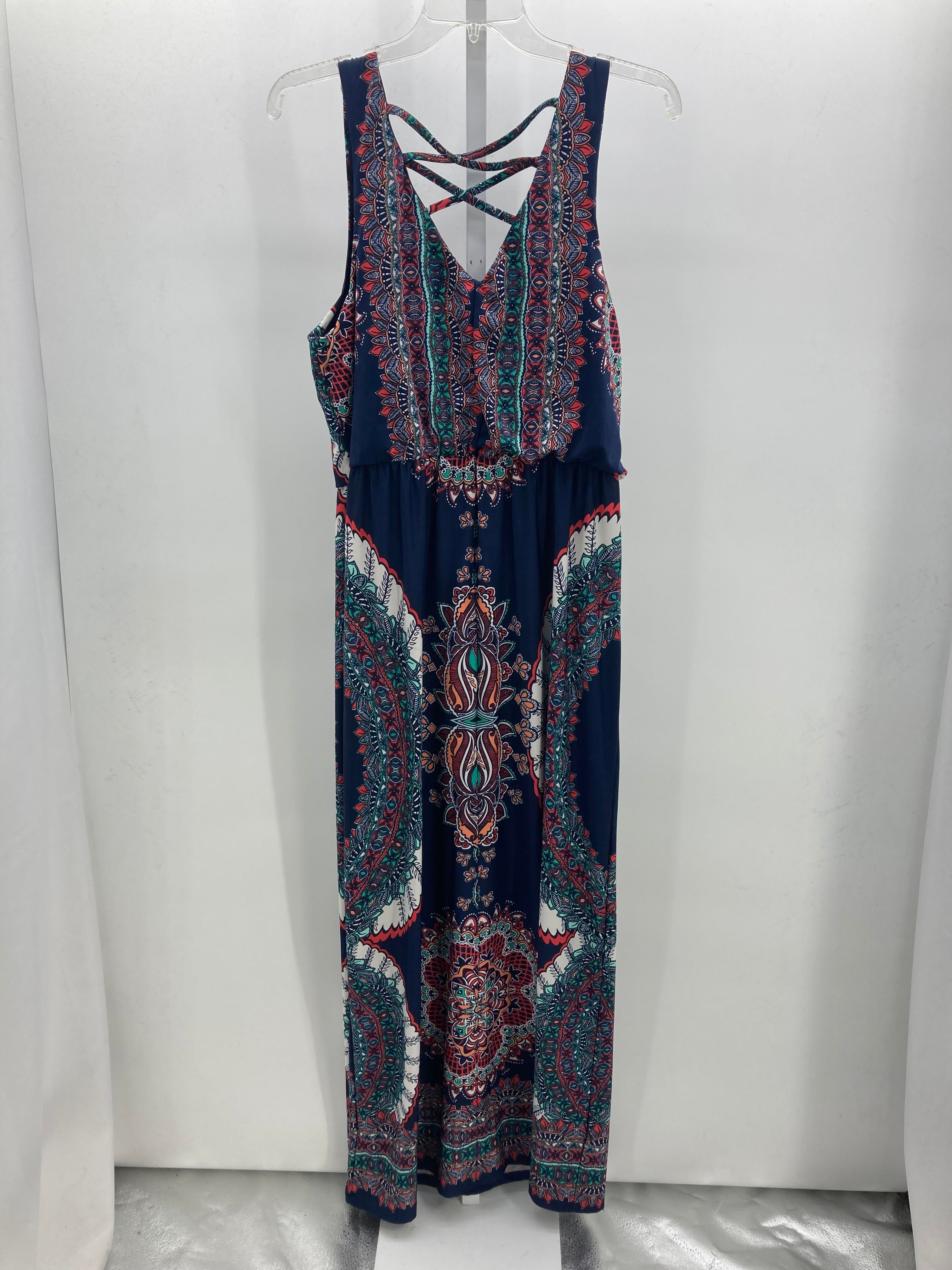 bailey blue Size Large Misses Sleeveless Dress
