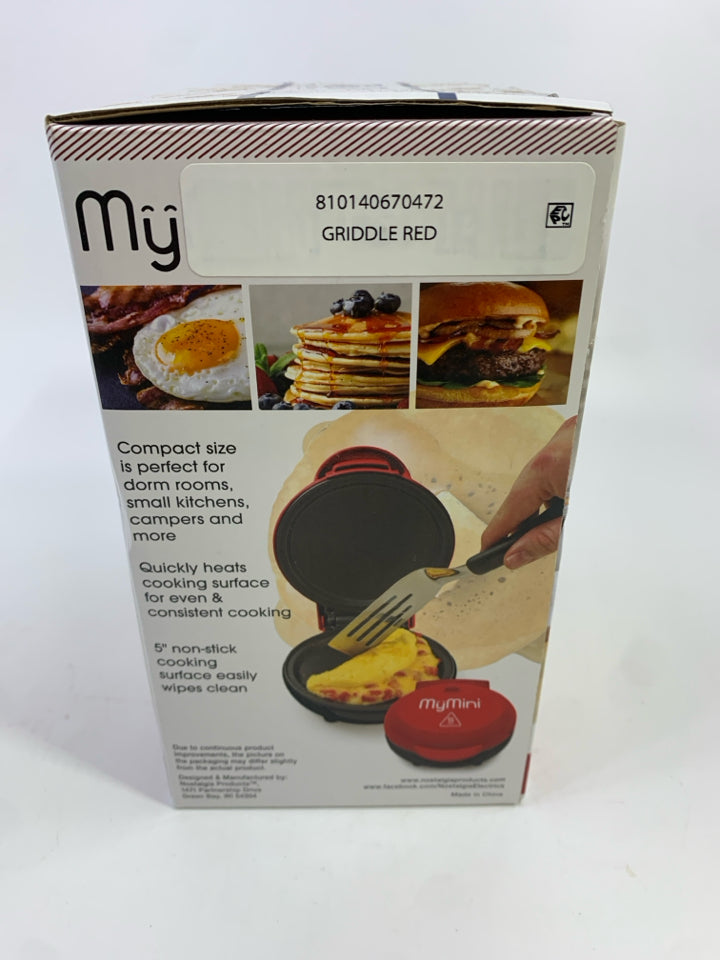 NIB MINI GRIDDLE.