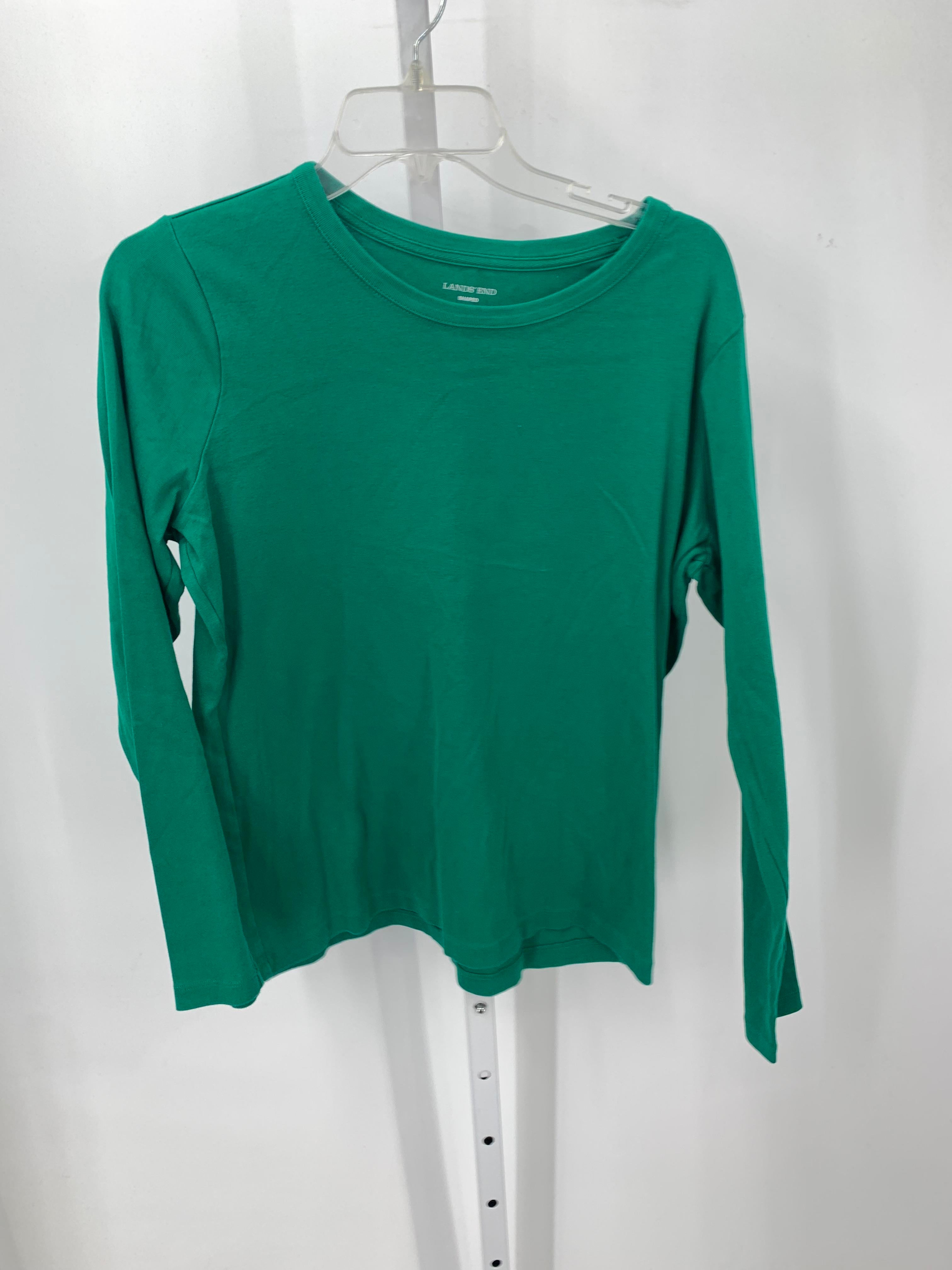 Lands End Size Large Misses Long Sleeve Shirt