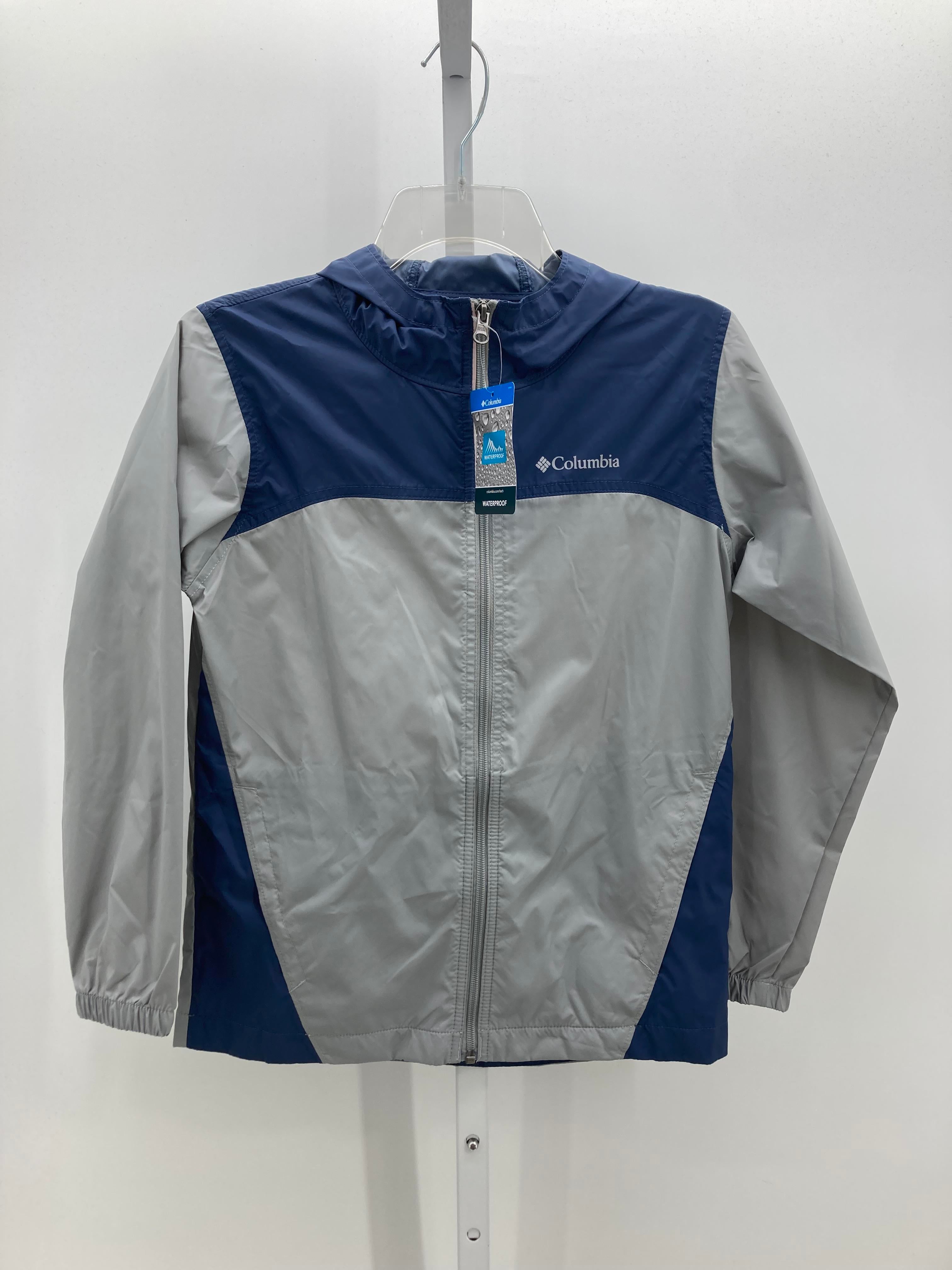 NEW BLUE HOODED ZIP