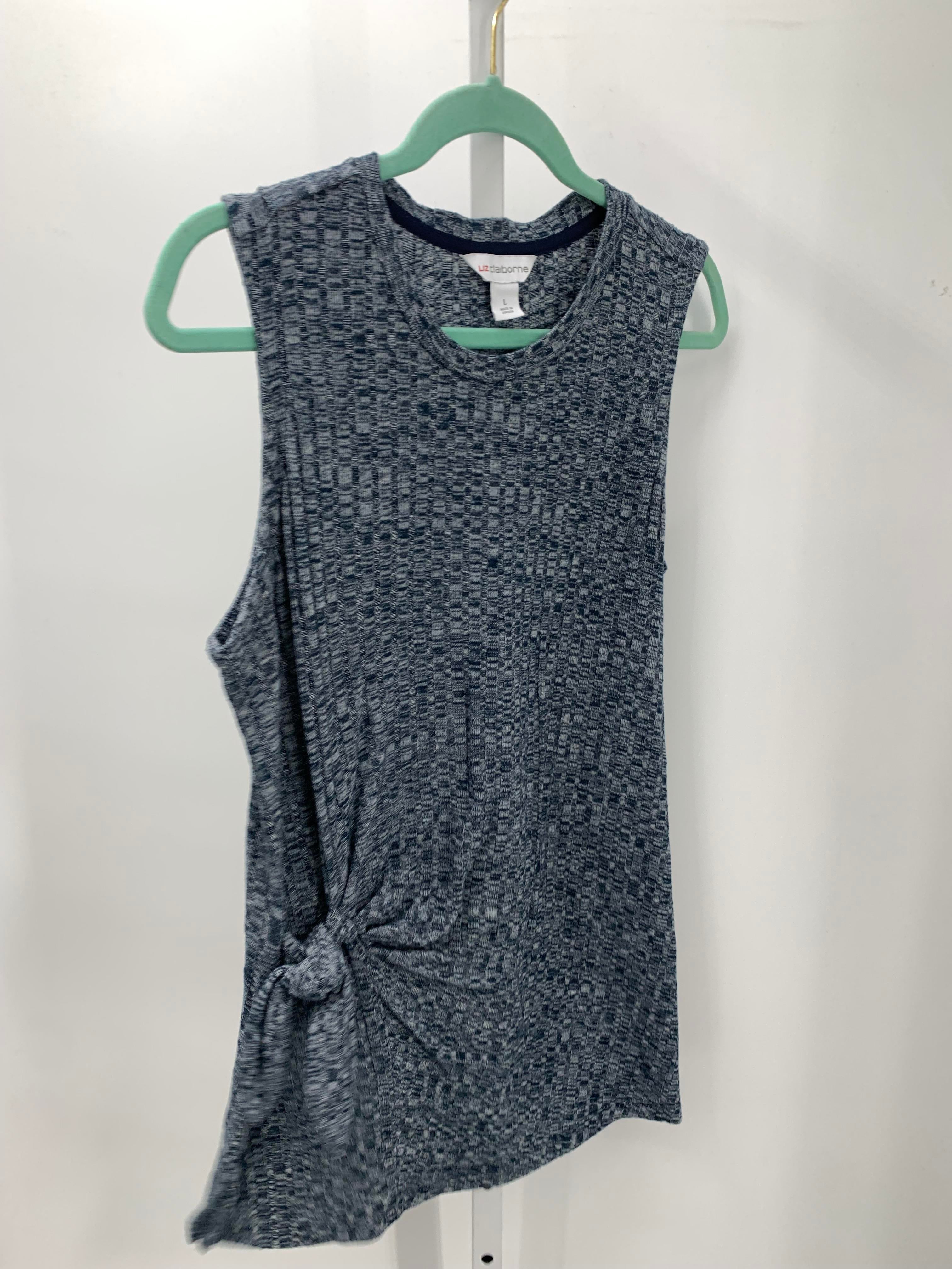 Liz Claiborne Size Large Misses Sleeveless Shirt