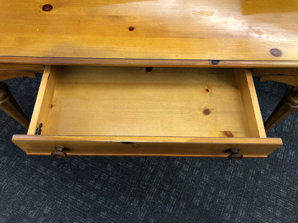 STANLEY FURNITURE WOOD SECRETARY DESK.