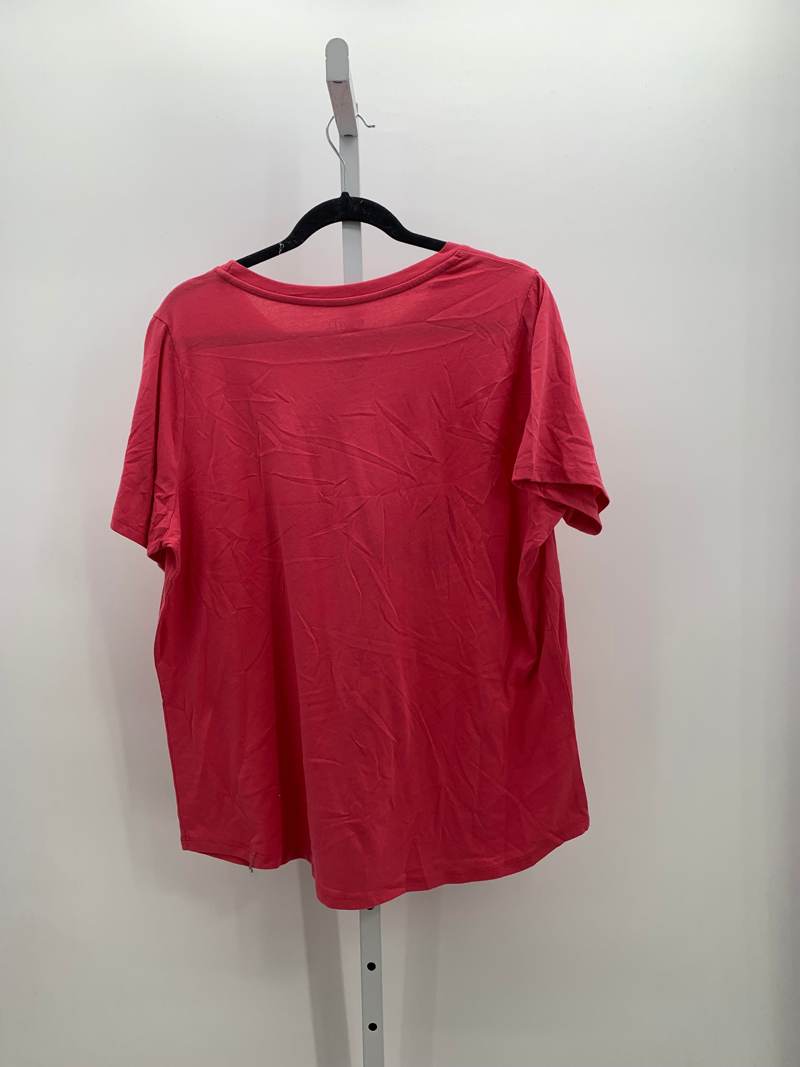 Mighty Fine Size 0X Womens Short Sleeve Shirt