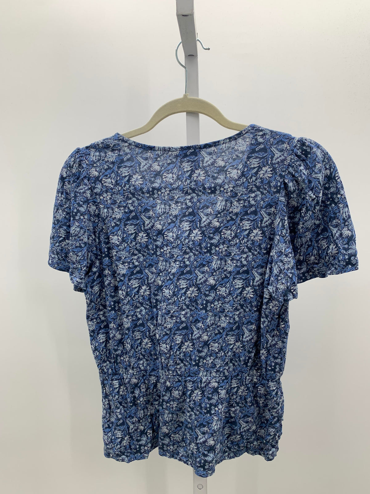 Lucky Brand Size Medium Misses Short Sleeve Shirt