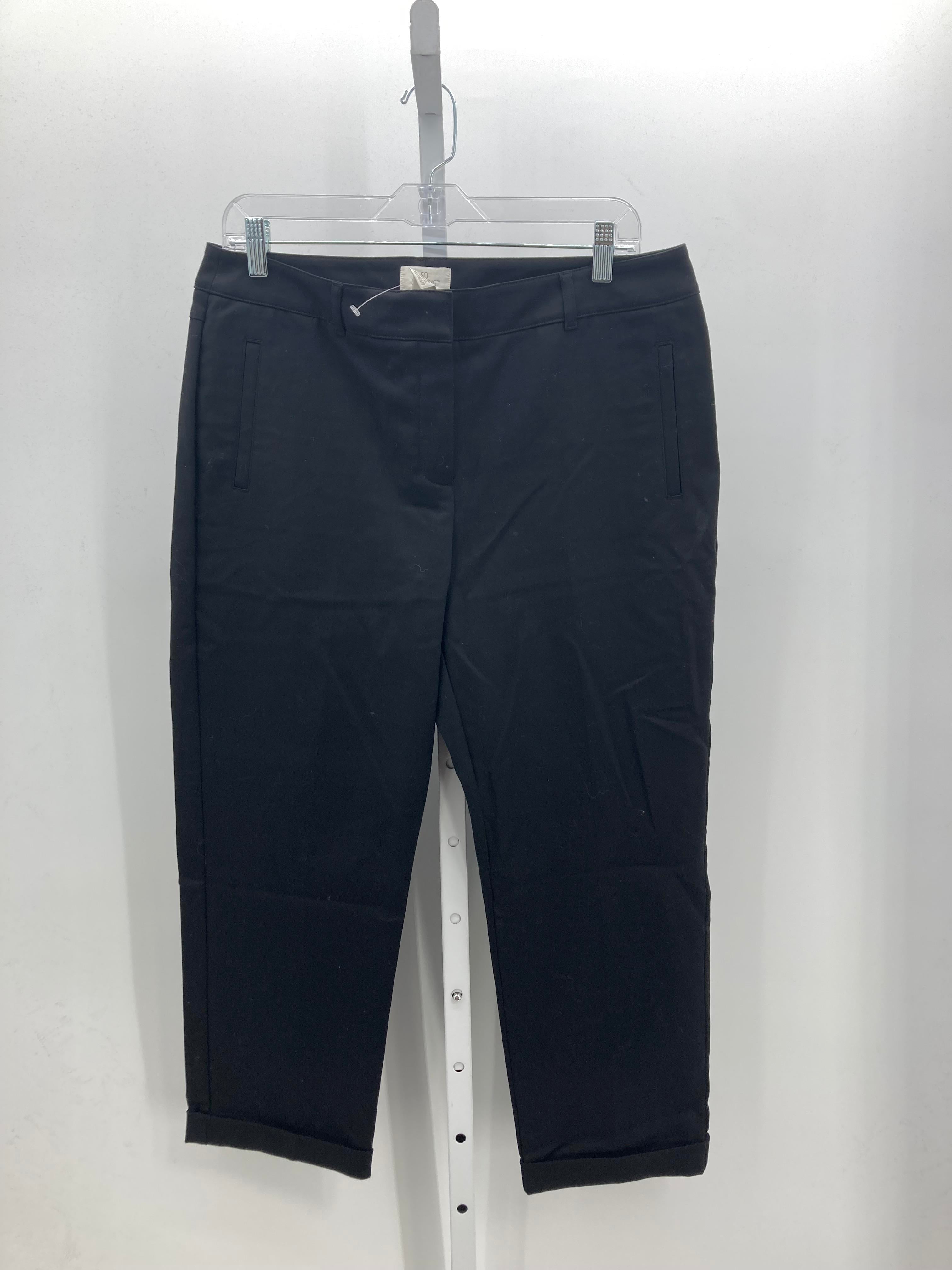 Chico's Size 10 Misses Cropped Pants