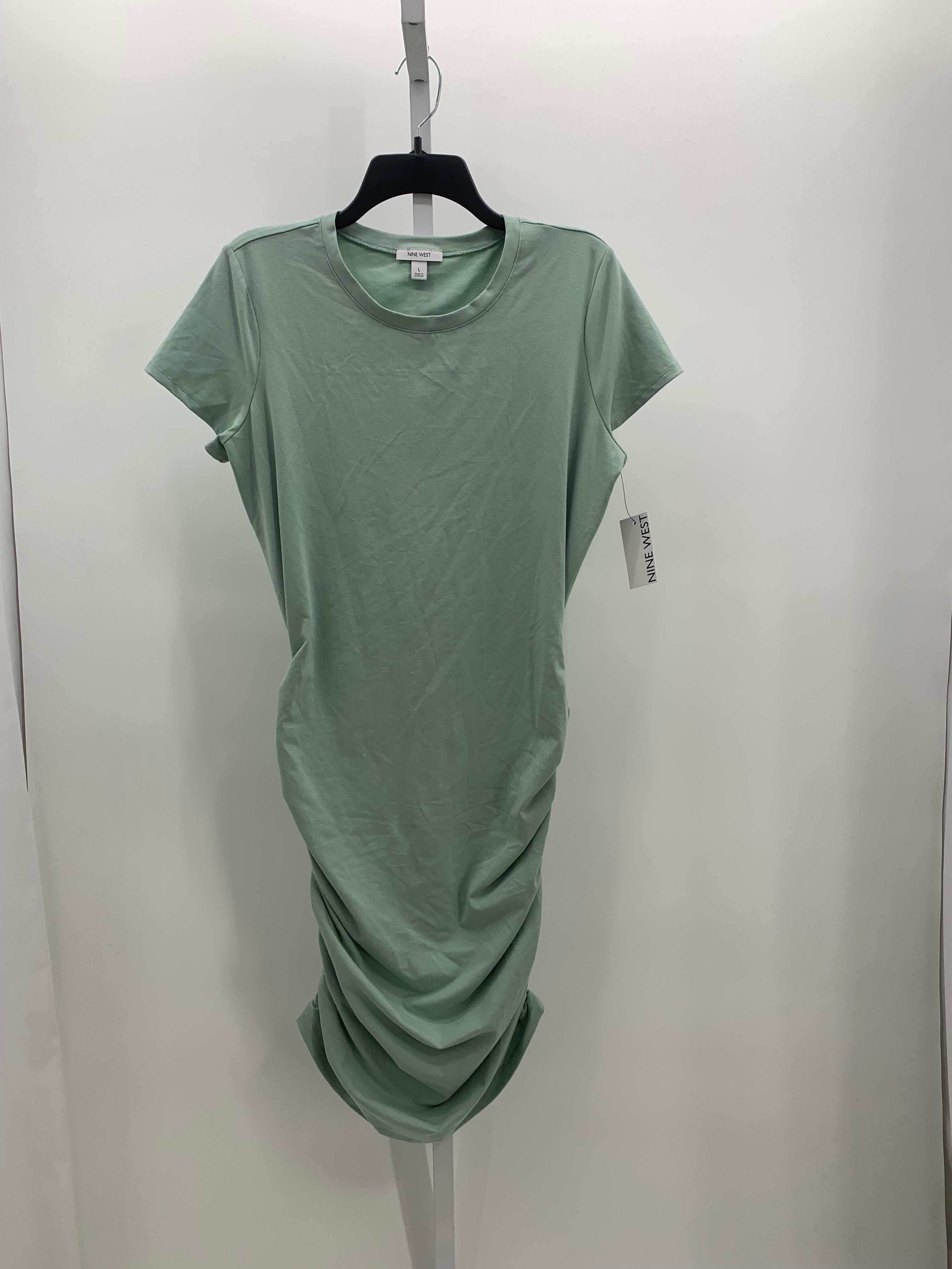 Nine West Size Large Misses Short Sleeve Dress