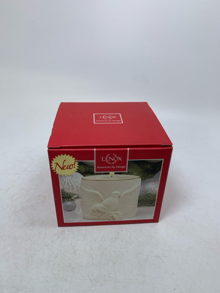 NIB DOVE VOTIVE HOLDER.