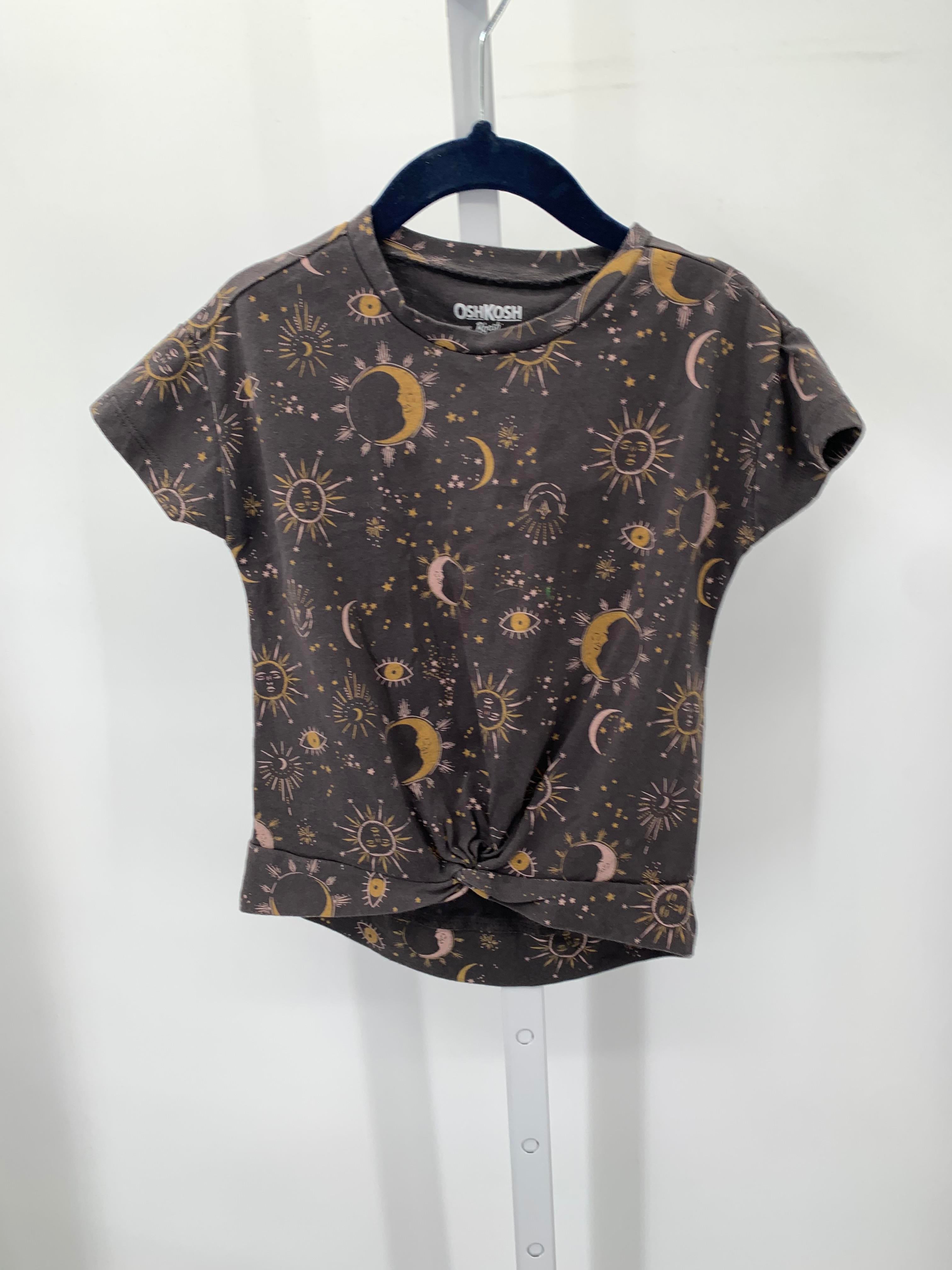 Osh Kosh Size 4 Girls Short Sleeve Shirt